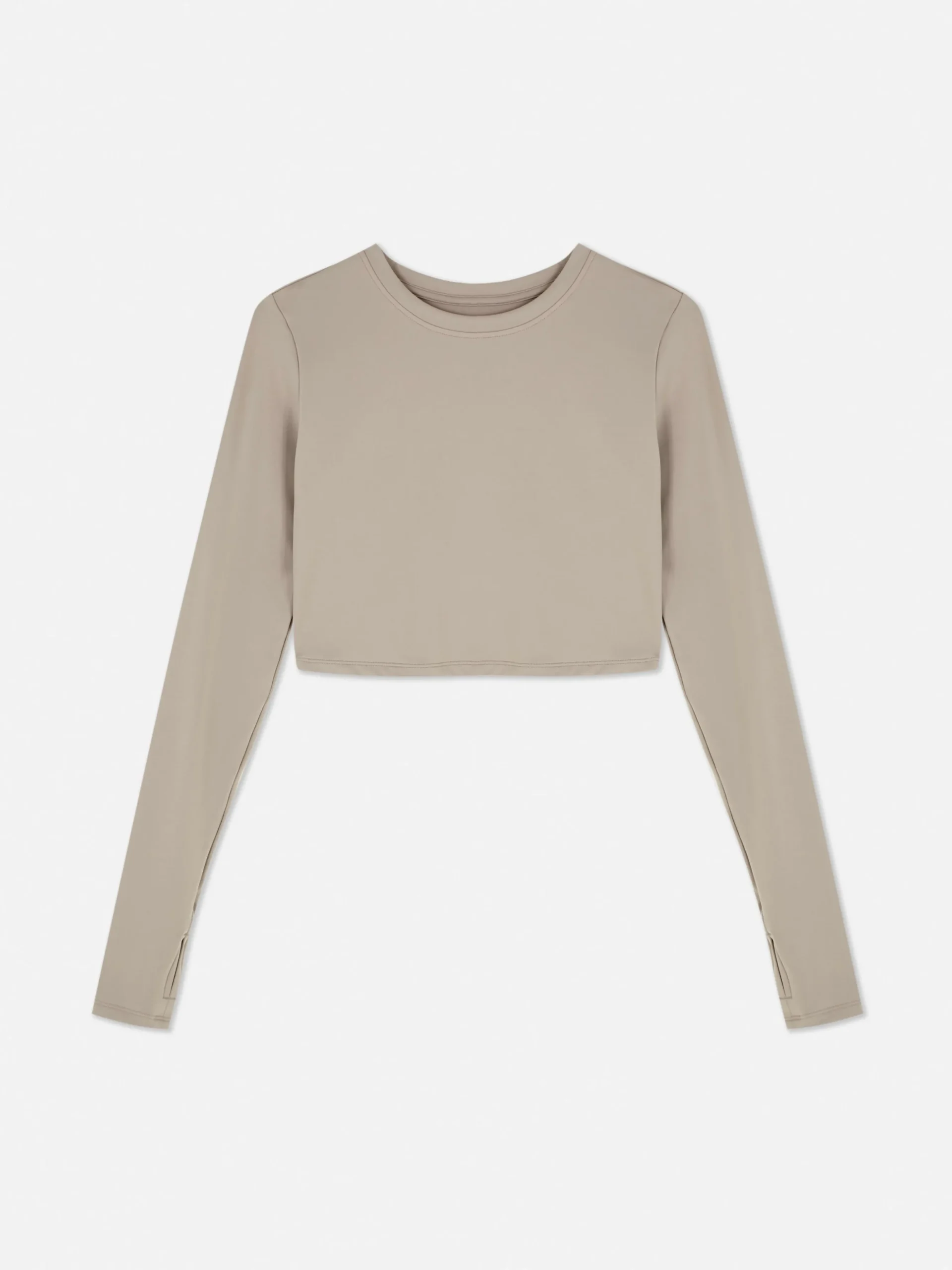 Rita Ora Buttery Soft Long Sleeve Sports Crop Top