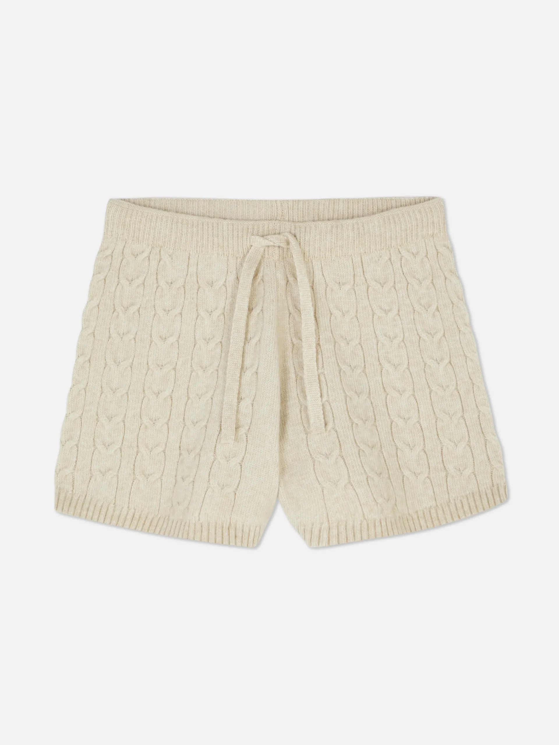 Rita Ora Cable Knit Shorts
