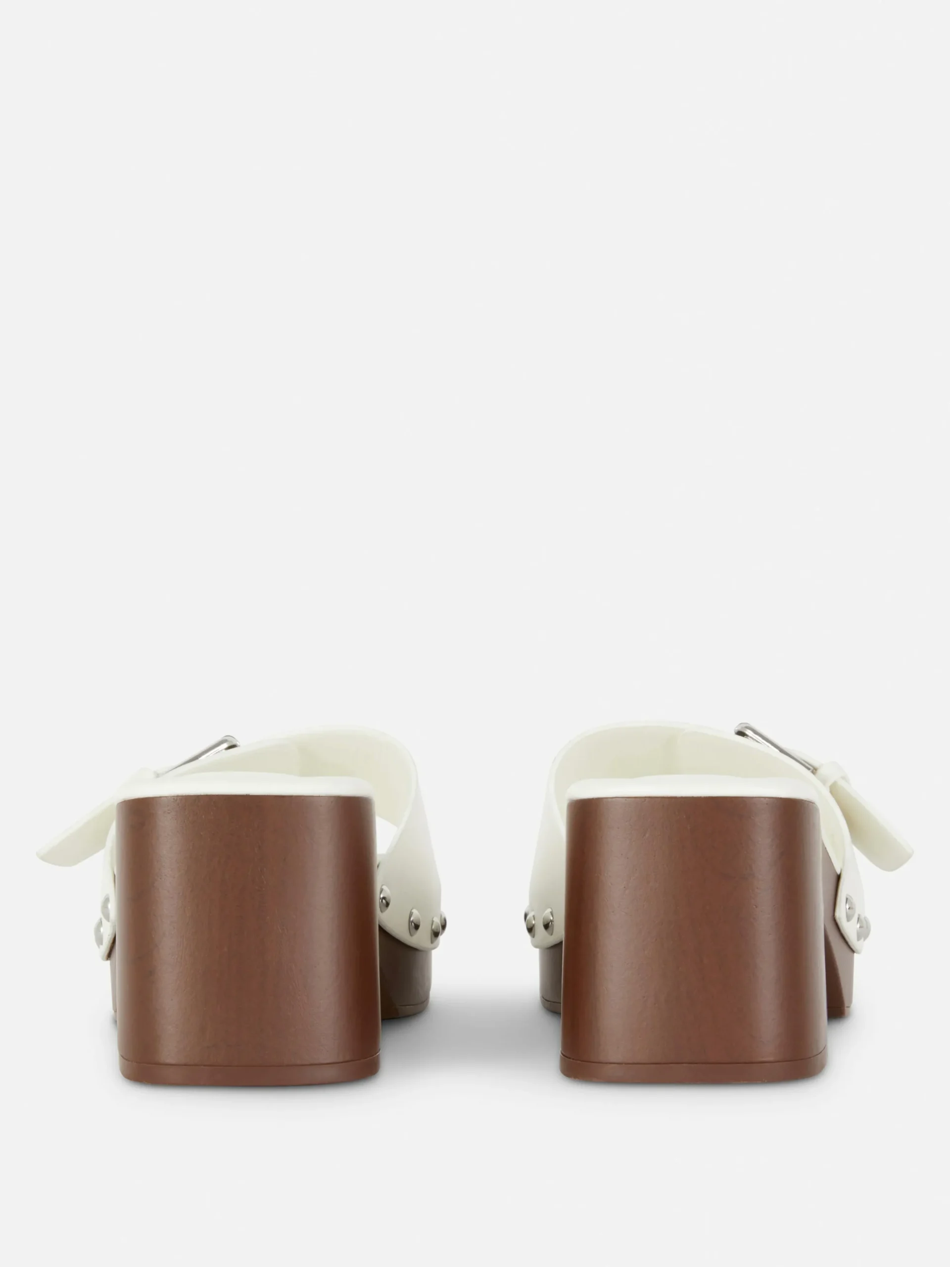 Rita Ora Chunky Heel Clog Mules