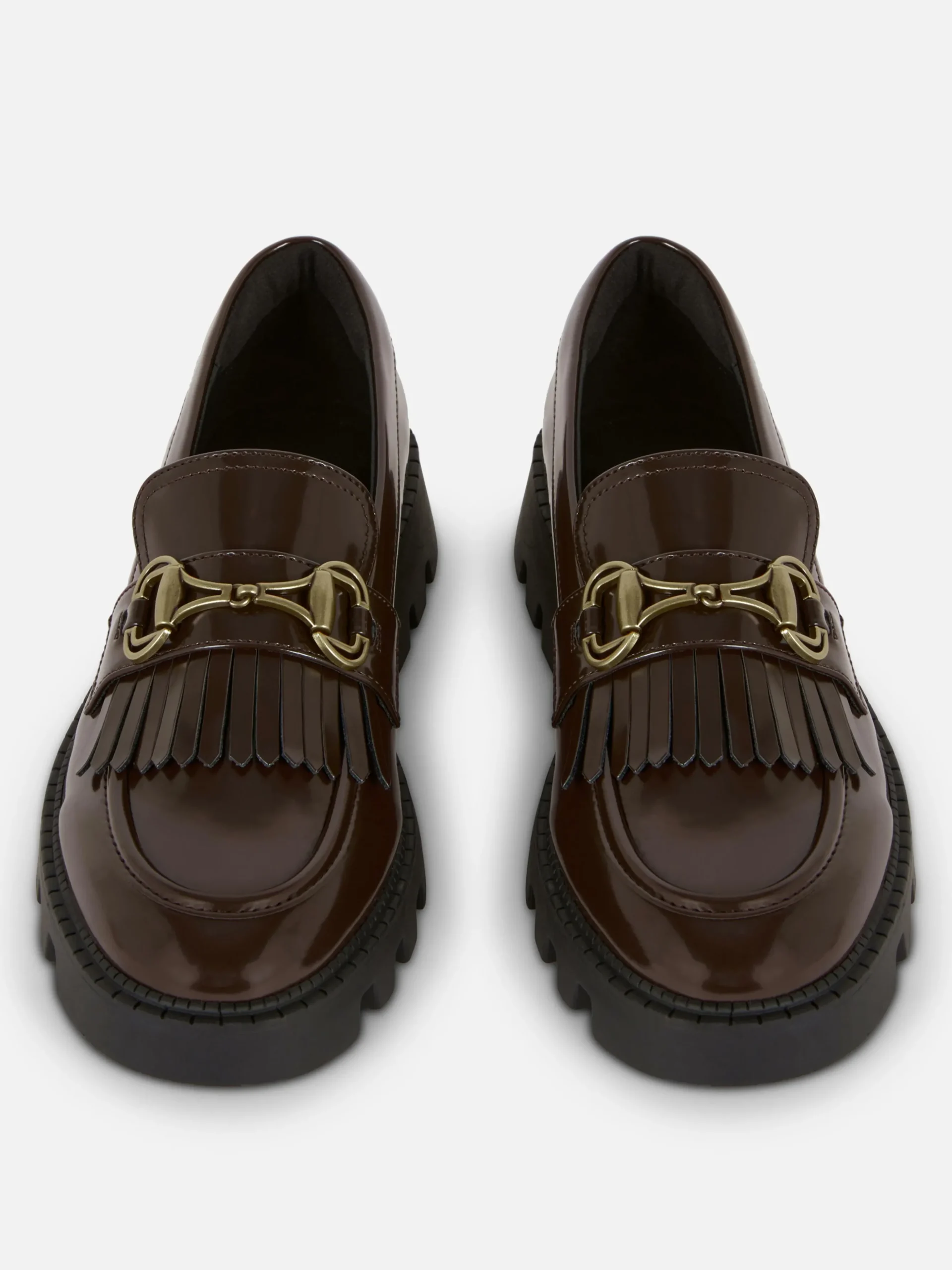 Rita Ora Chunky Kiltie Loafers