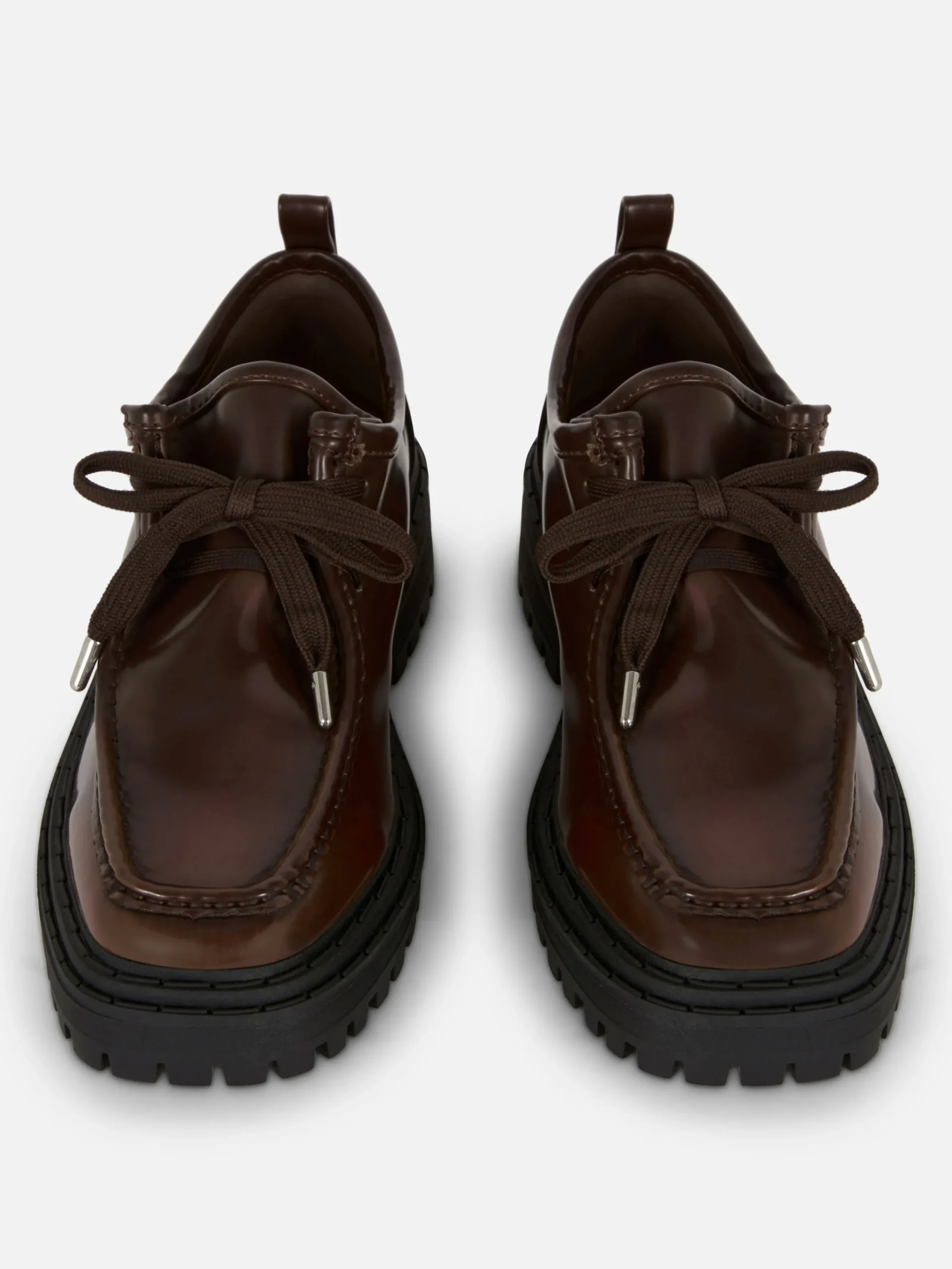 Rita Ora Chunky Lace-Up Loafers
