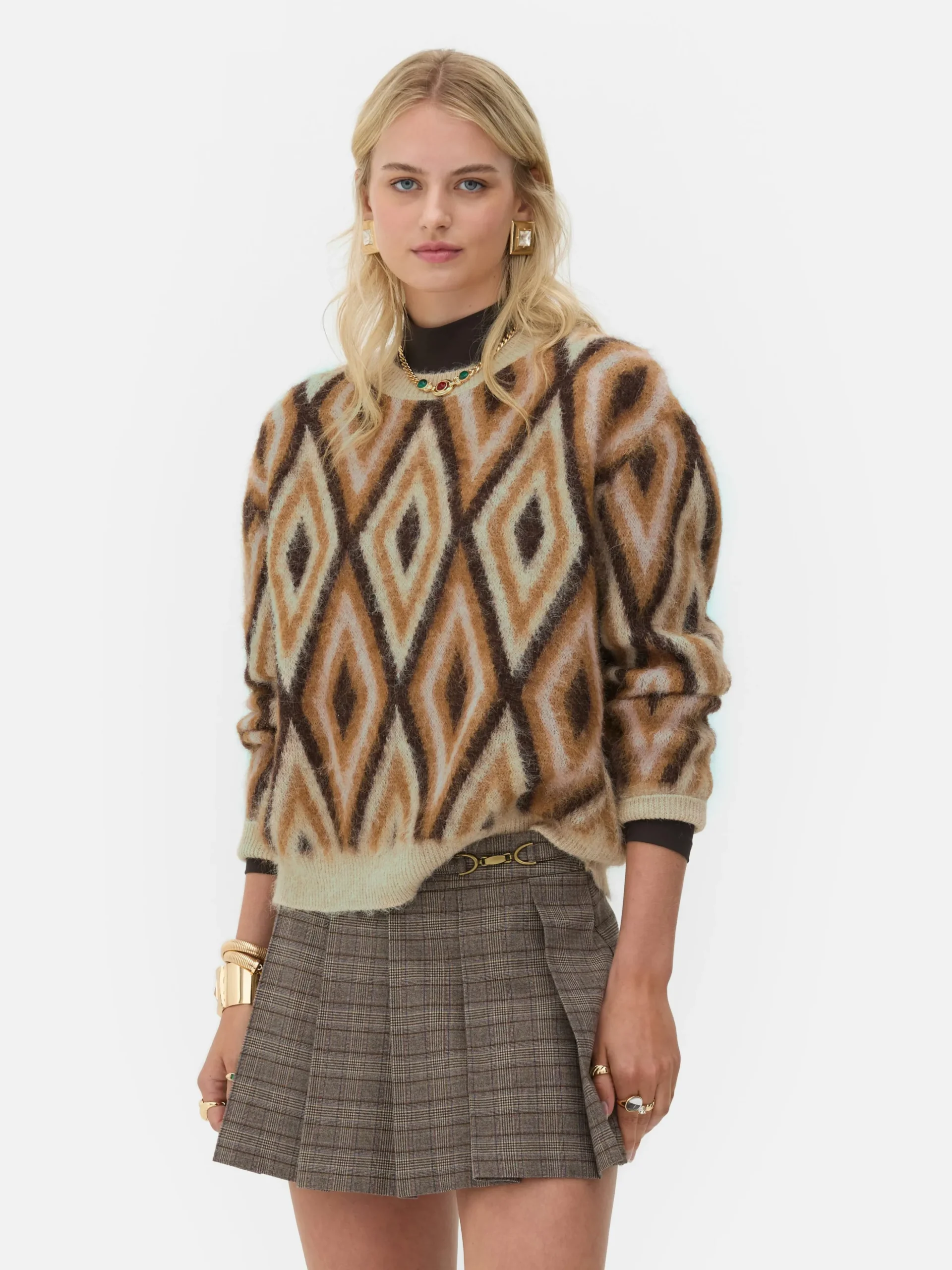 Rita Ora Diamond Sweater