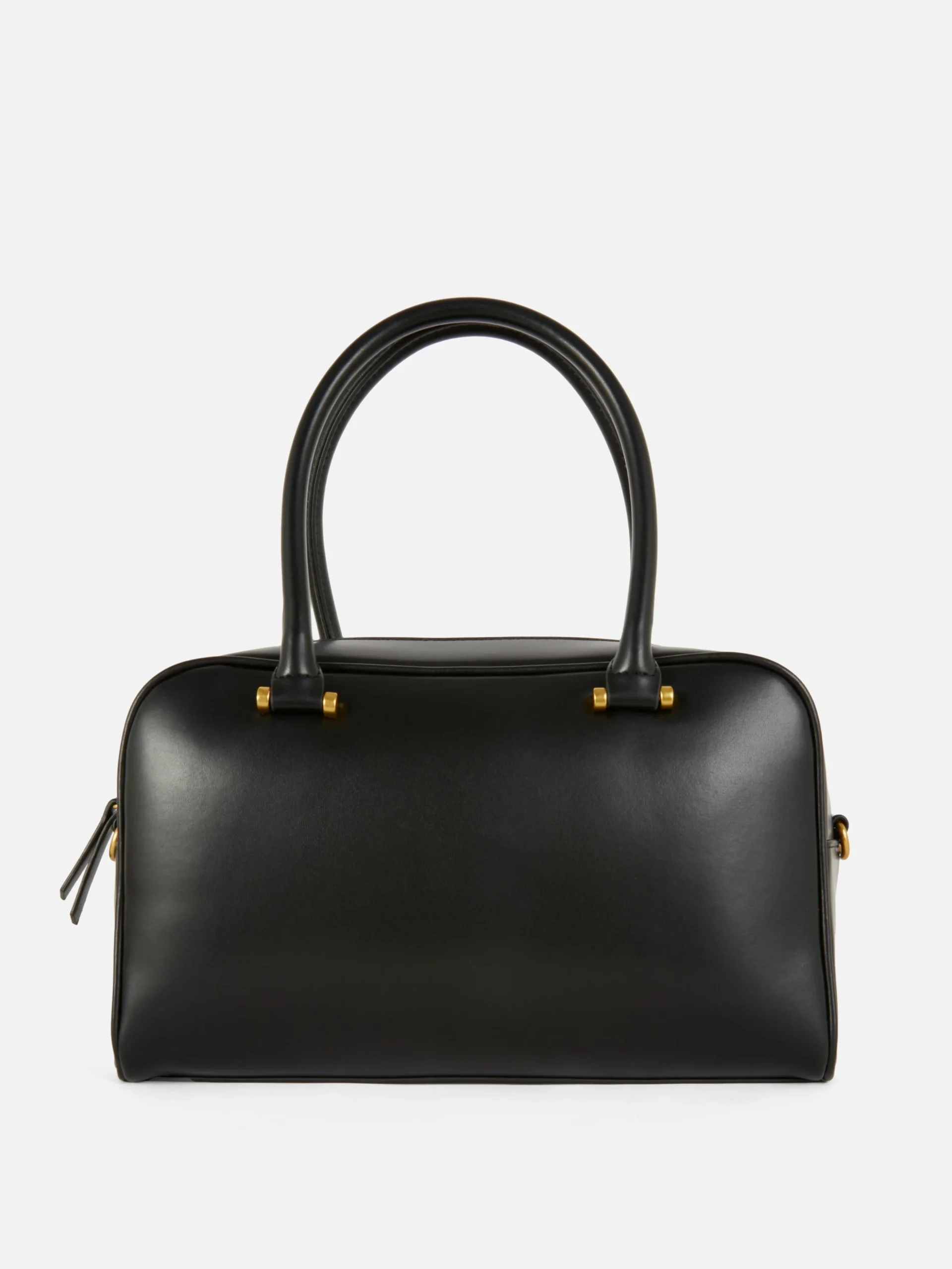 Rita Ora Faux Leather Bowling Bag
