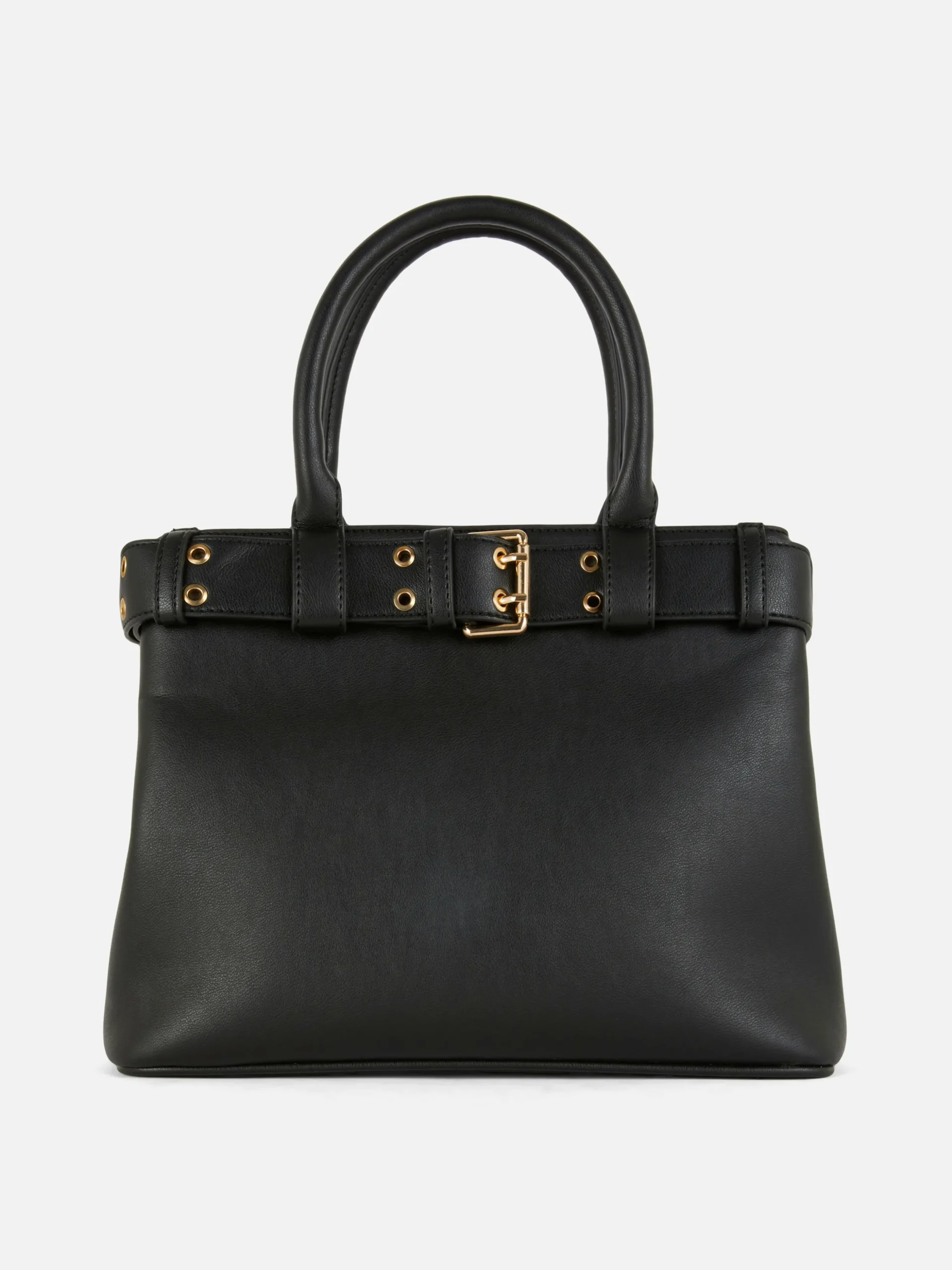 Rita Ora Faux Leather Buckle Tote
