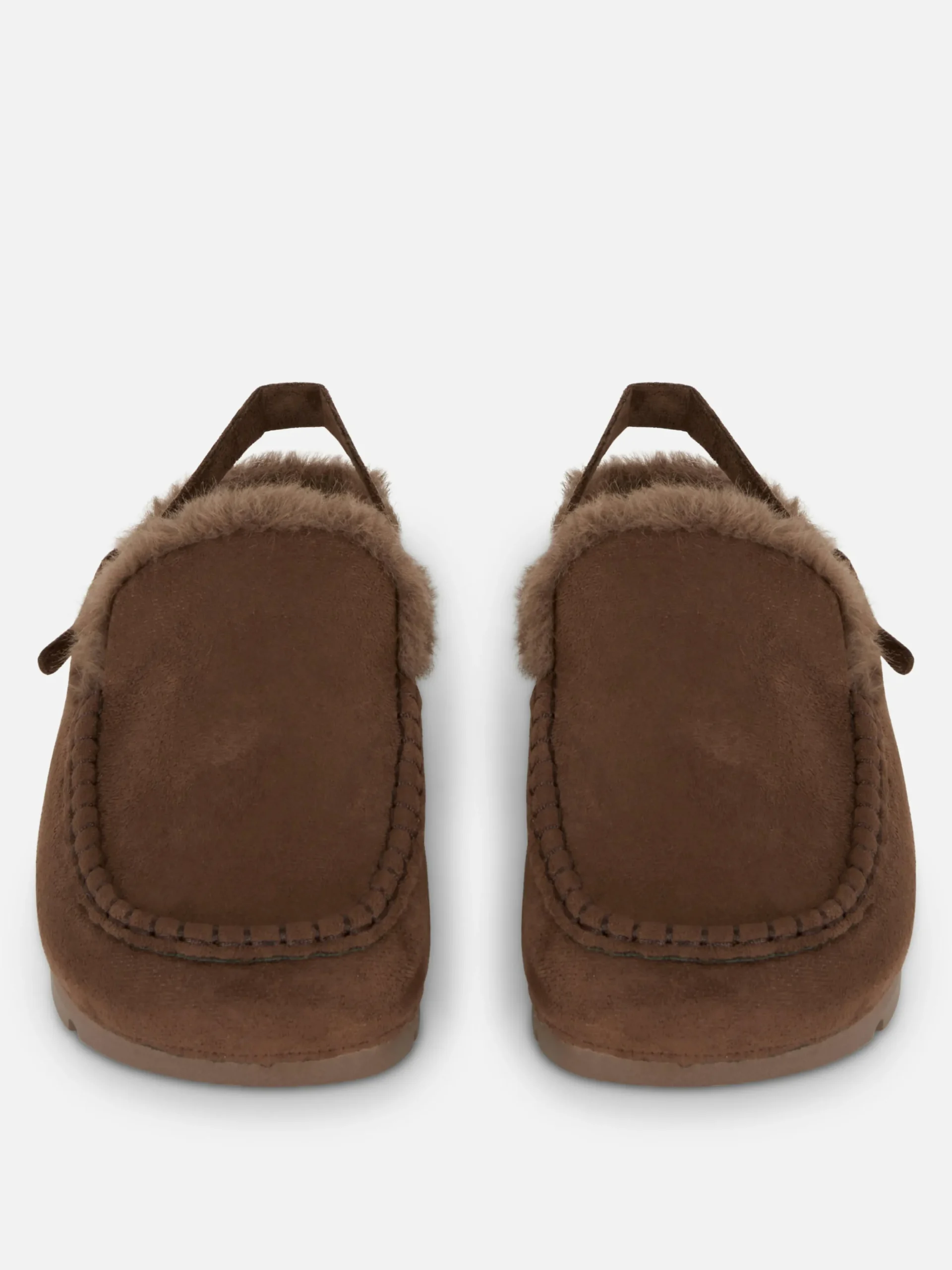 Rita Ora Faux Suede Slingback Loafers