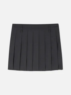 Rita Ora Pleated Mini Skirt