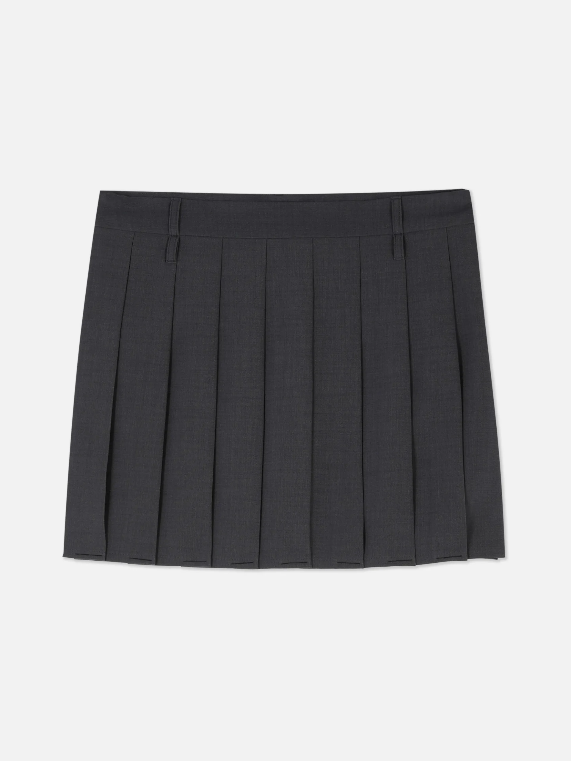 Rita Ora Pleated Mini Skirt