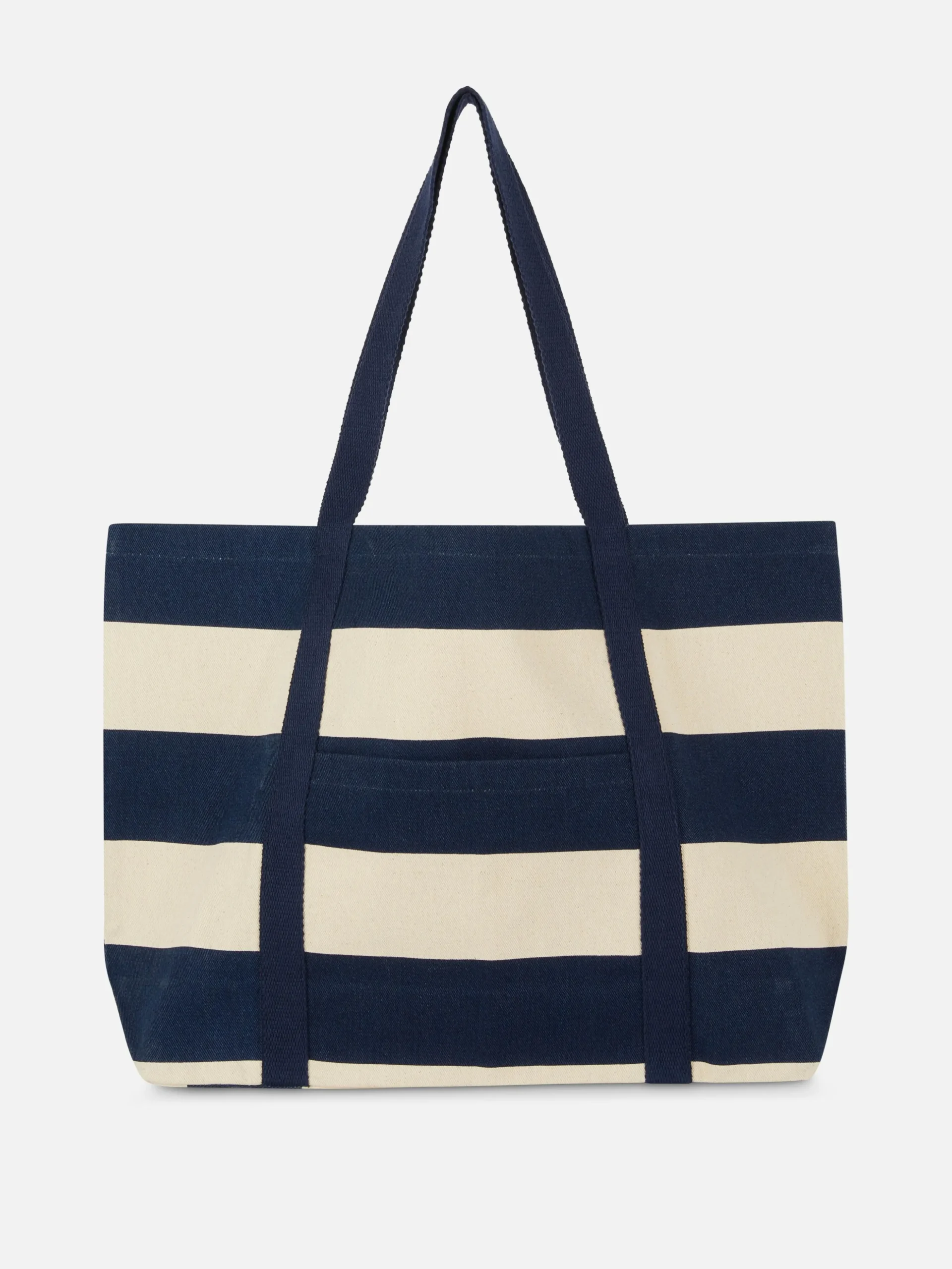 Rita Ora Stripe Canvas Shopper Bag