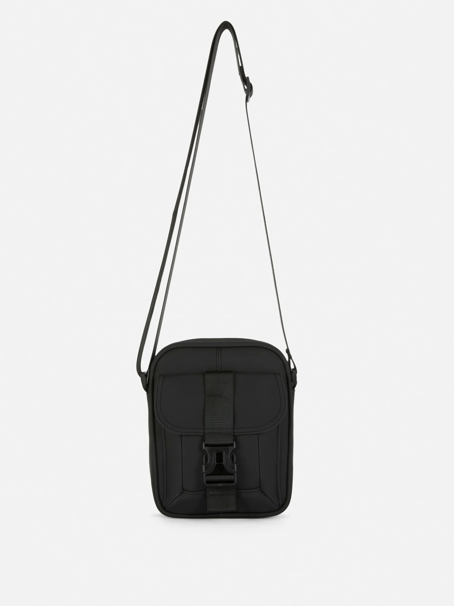 Rubberized Crossbody Bag