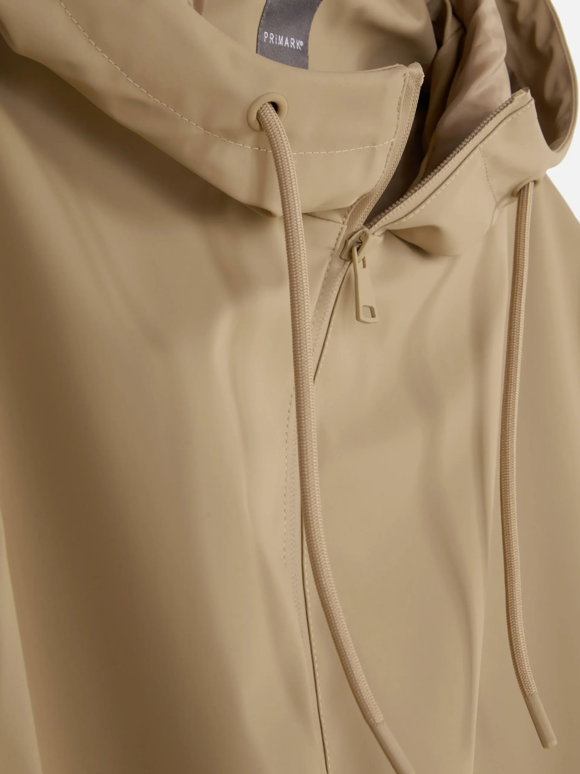 Rubberized Hooded Raincoat