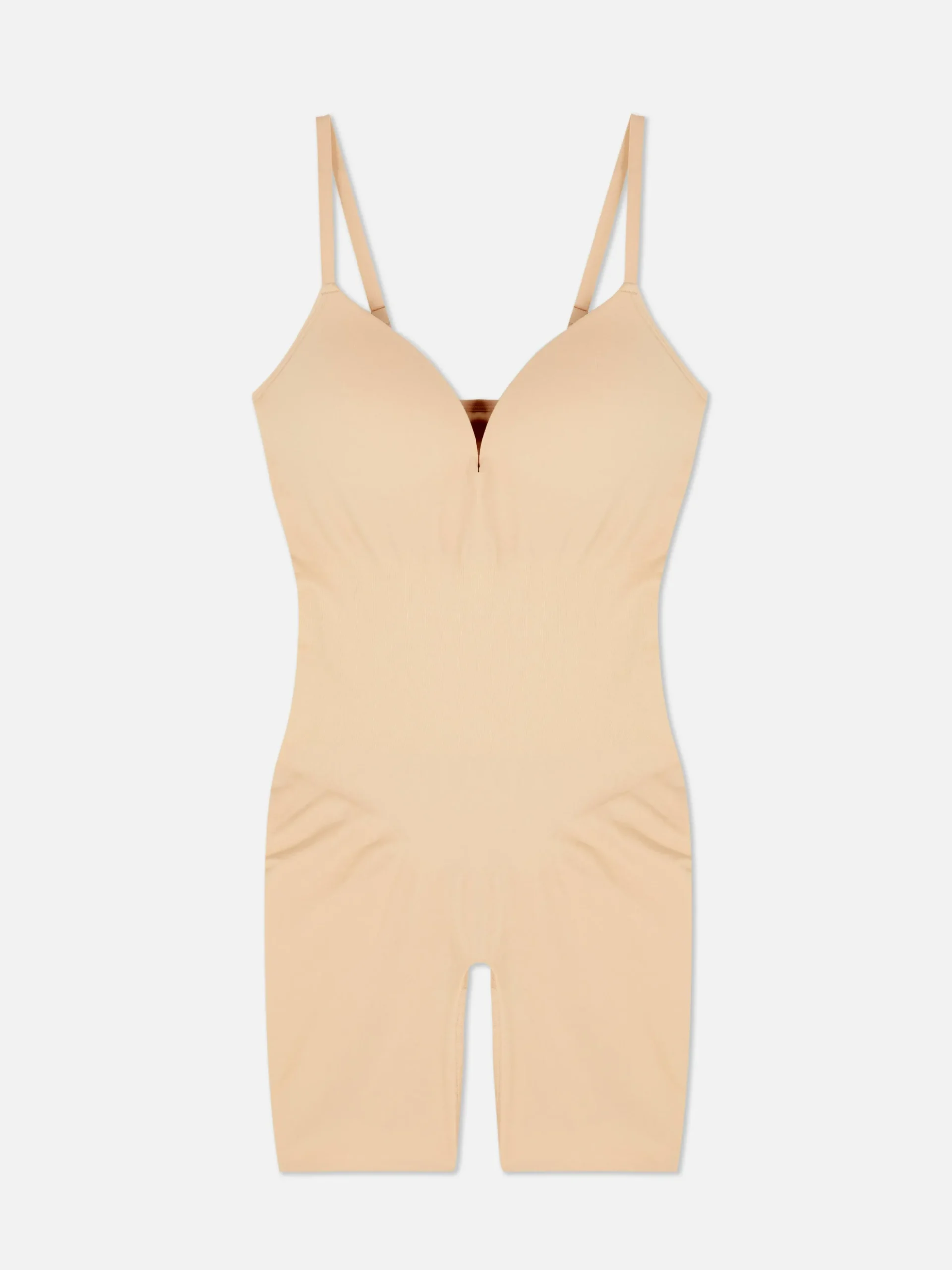 Shapewear Cupped Mid-Thigh Bodysuit