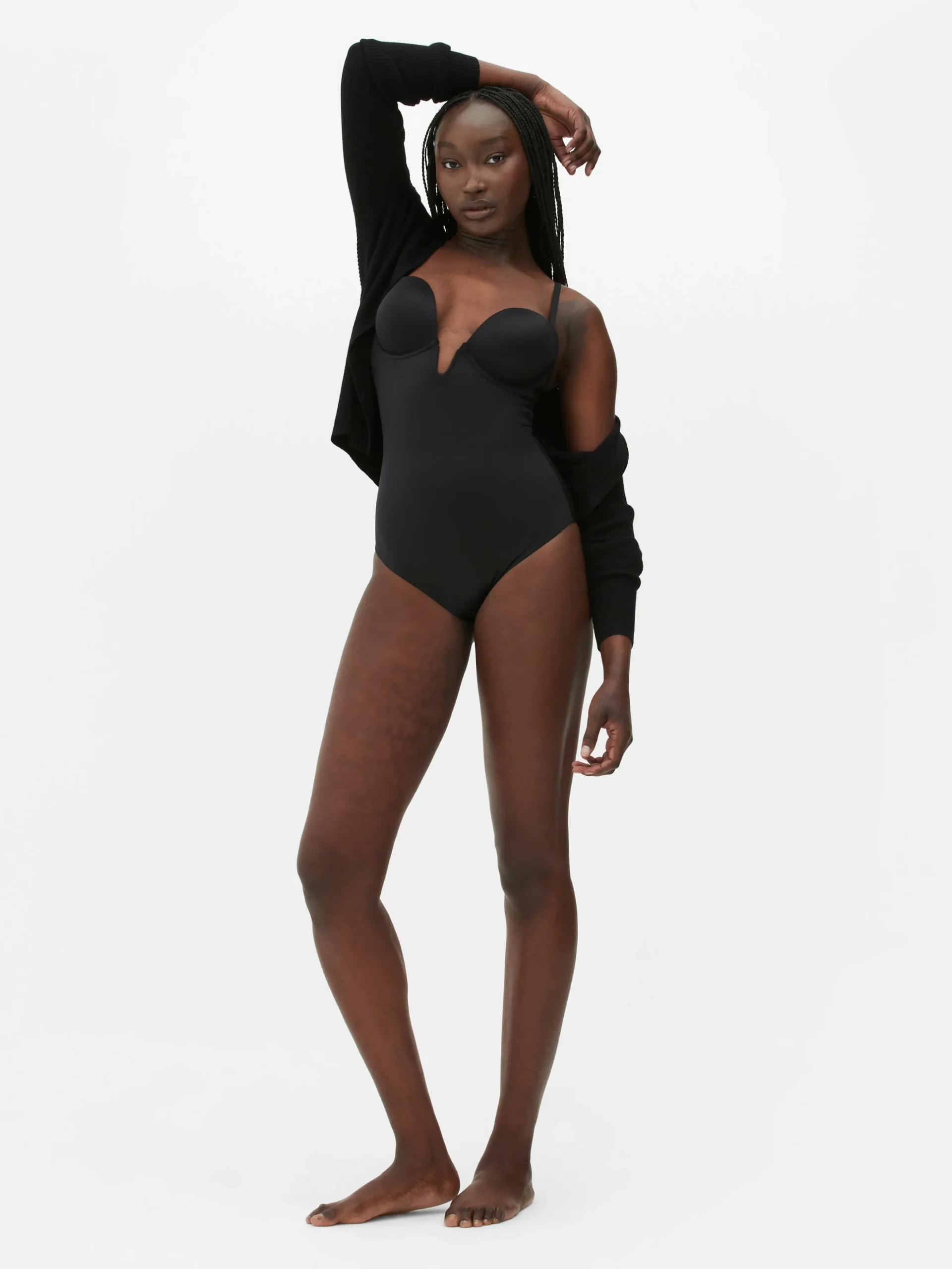 Shapewear Plunge Cupped Bodysuit