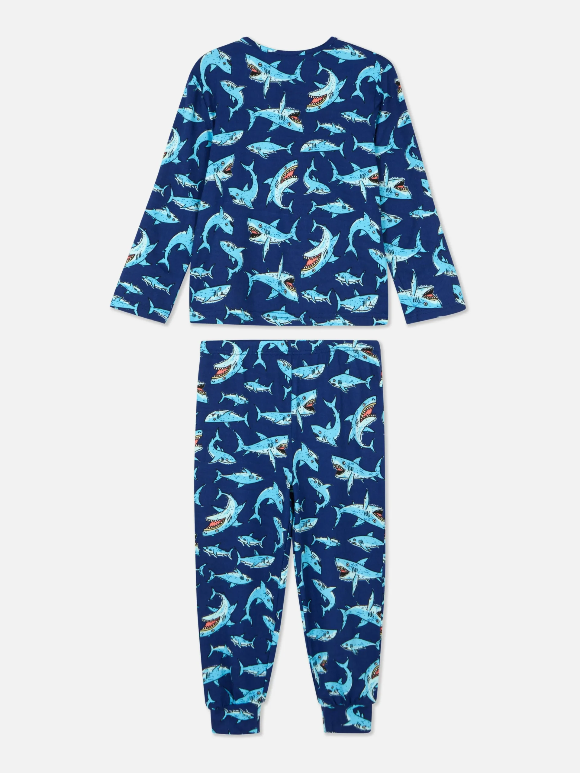 Shark Long Sleeve Pajama Set