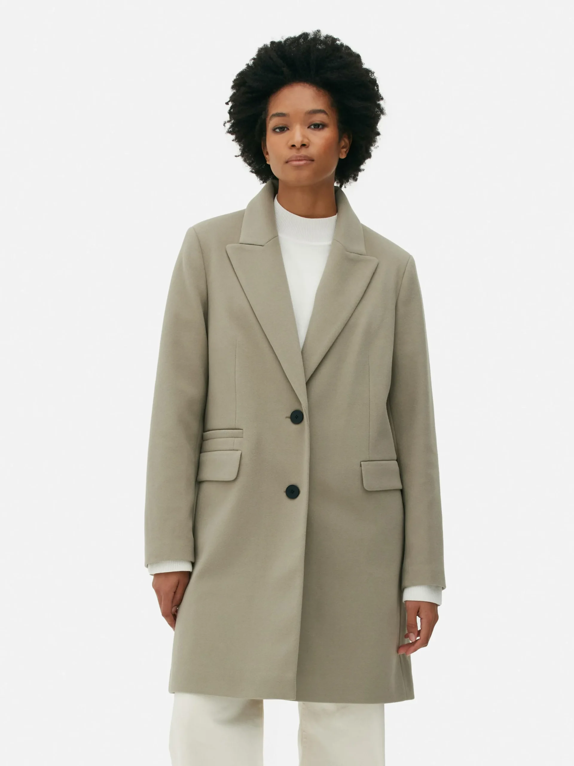 Single-Breasted Overcoat
