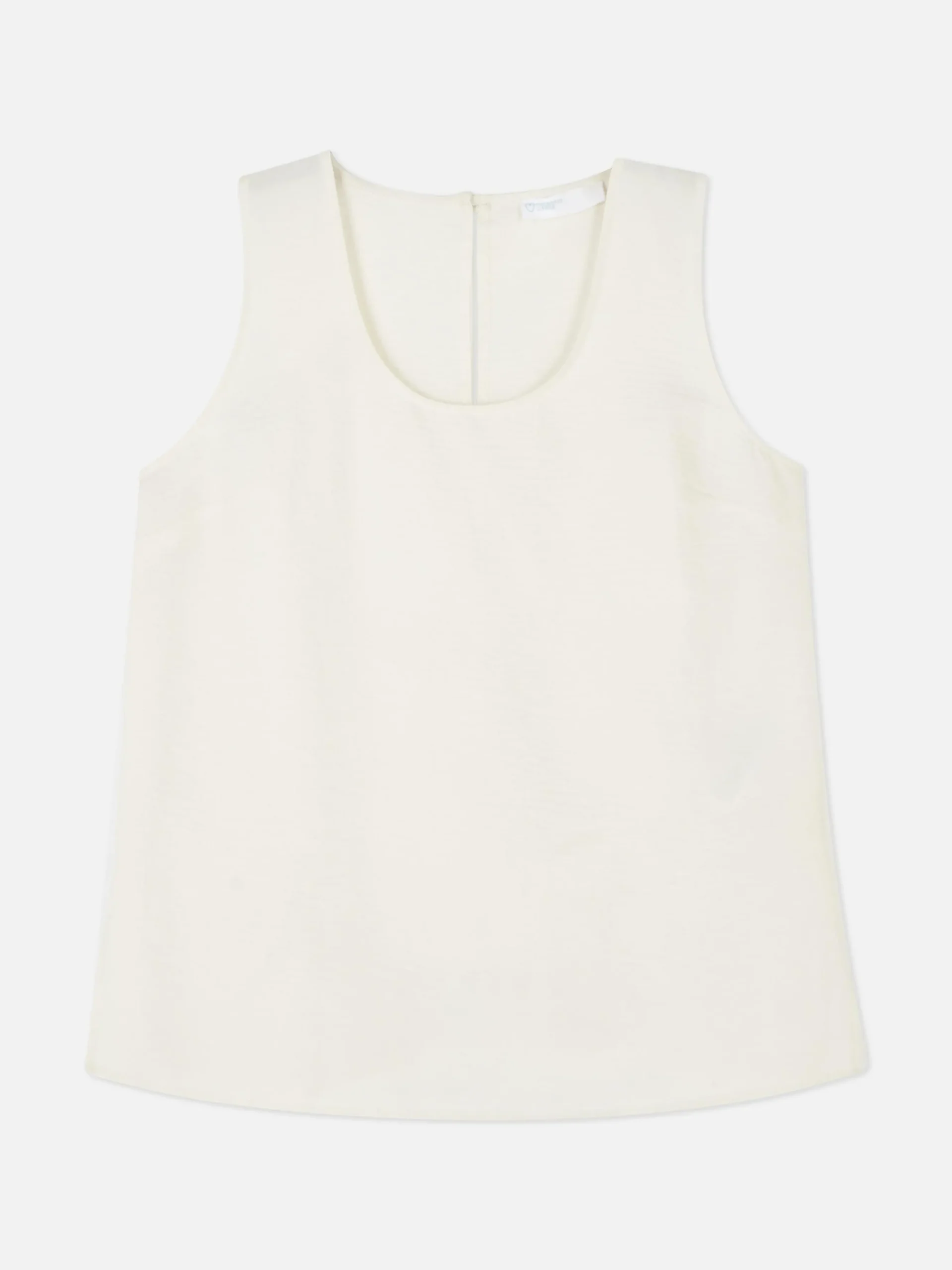 Sleeveless Scoop Neck Blouse