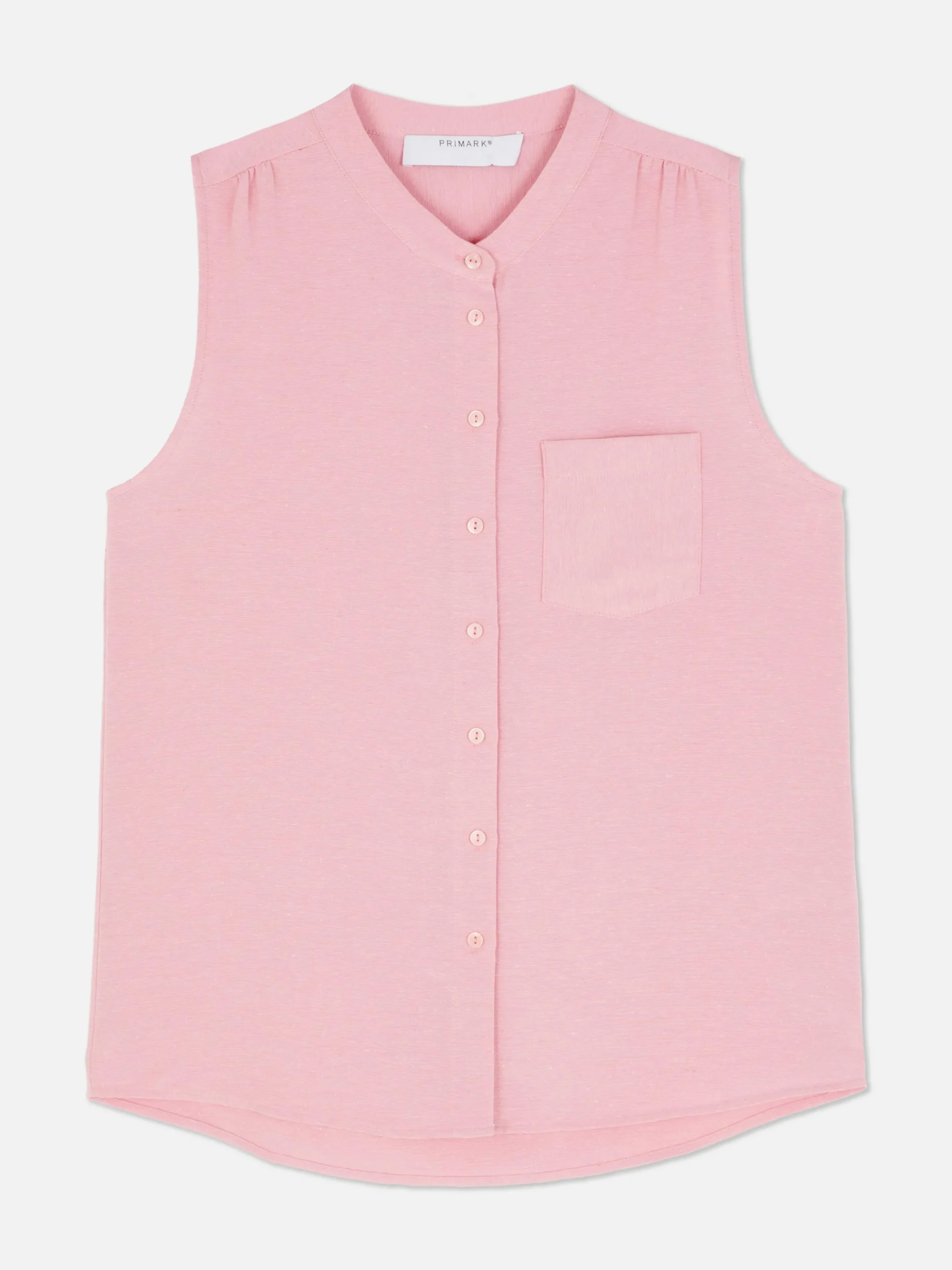 Sleeveless Tunic Blouse