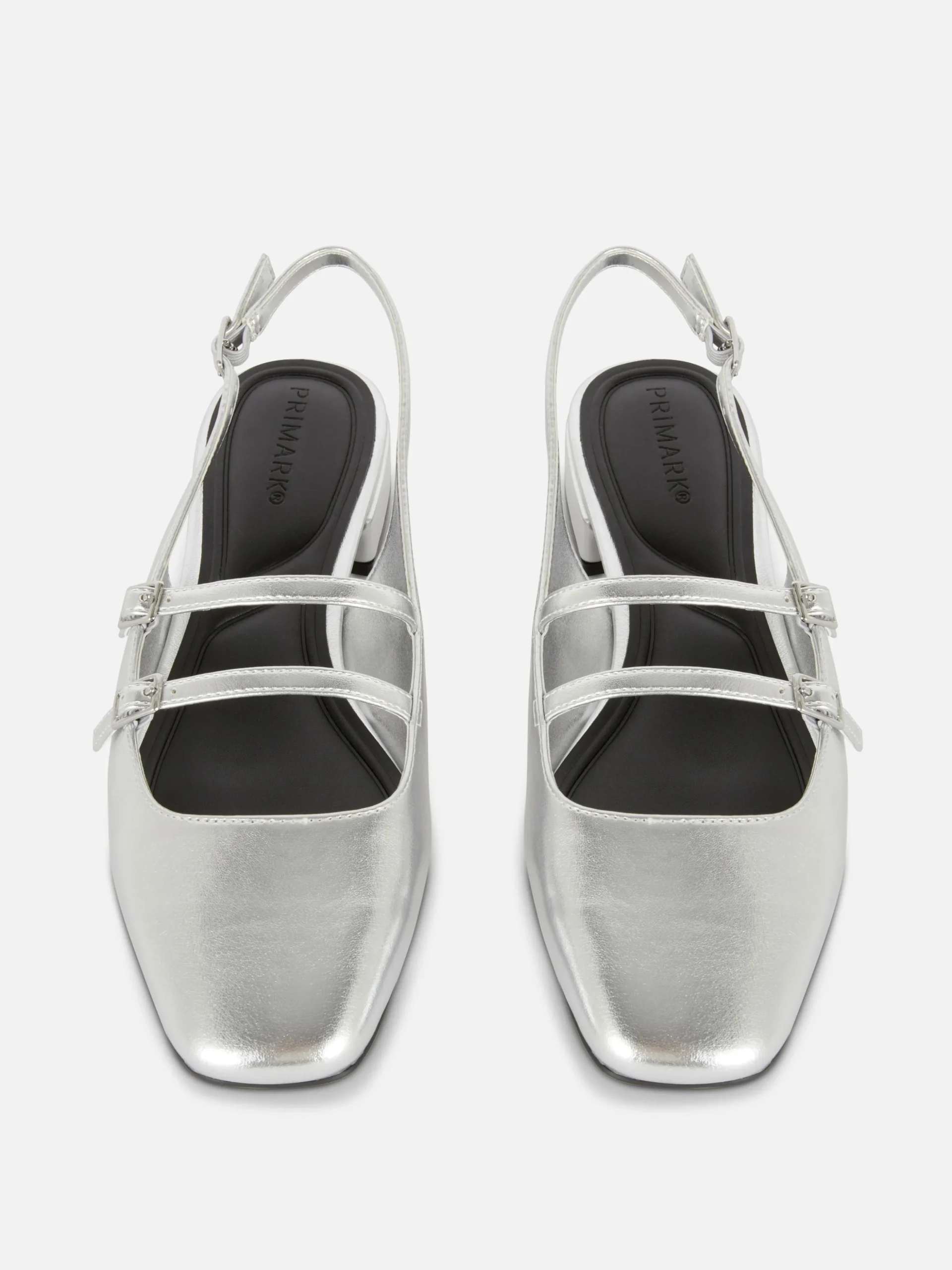 Slingback Double Strap Mary Janes
