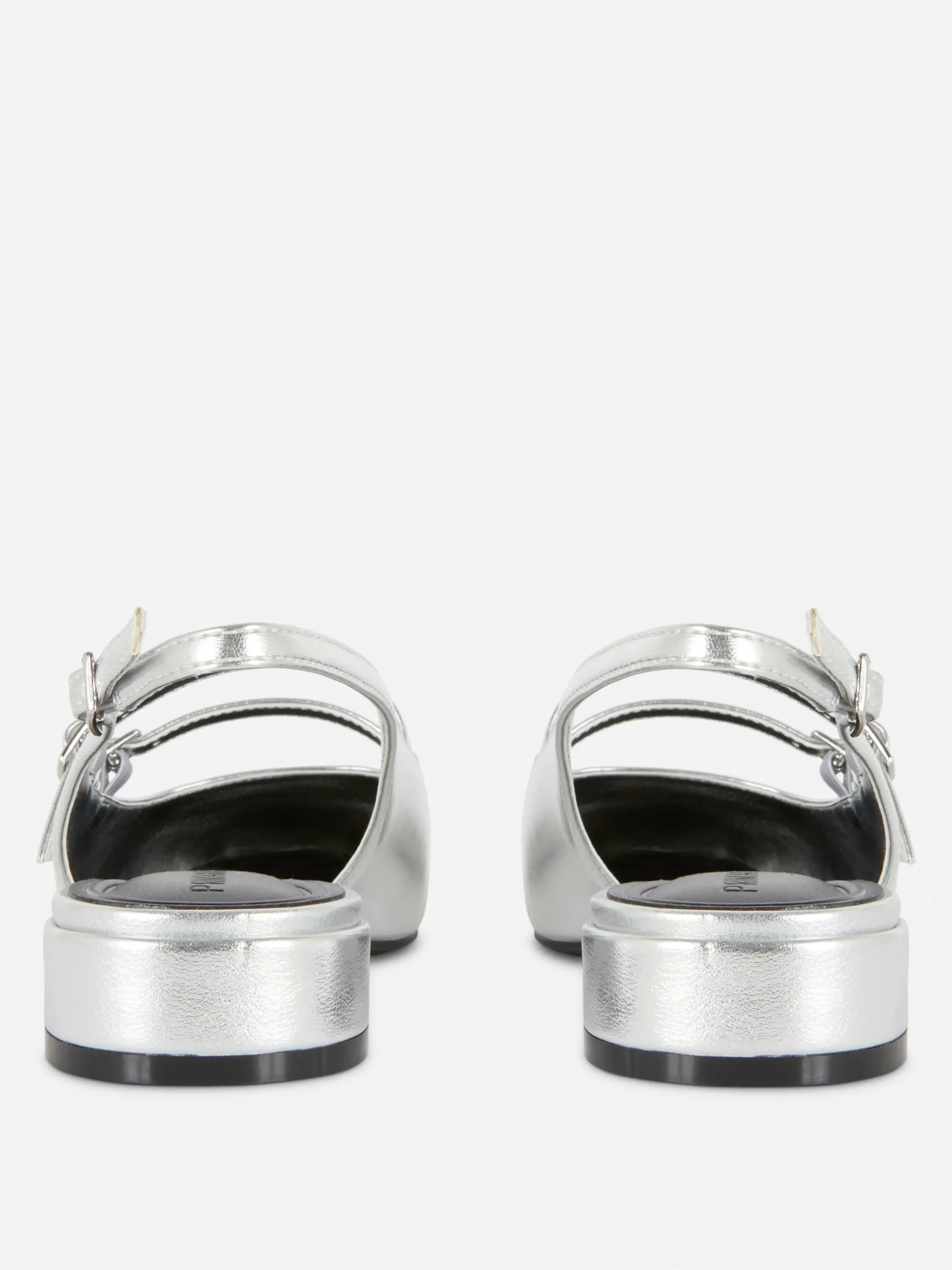 Slingback Double Strap Mary Janes