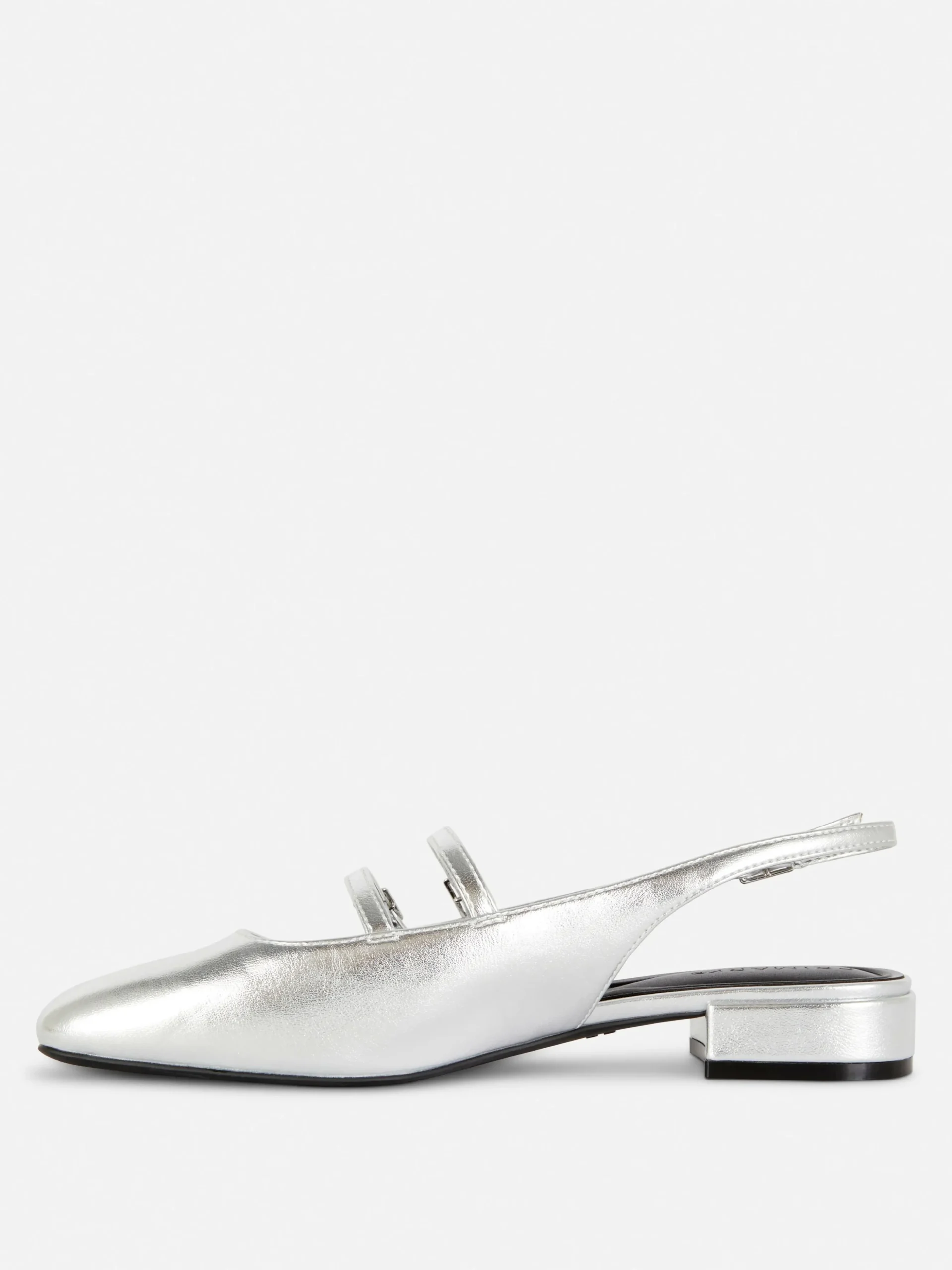 Slingback Double Strap Mary Janes