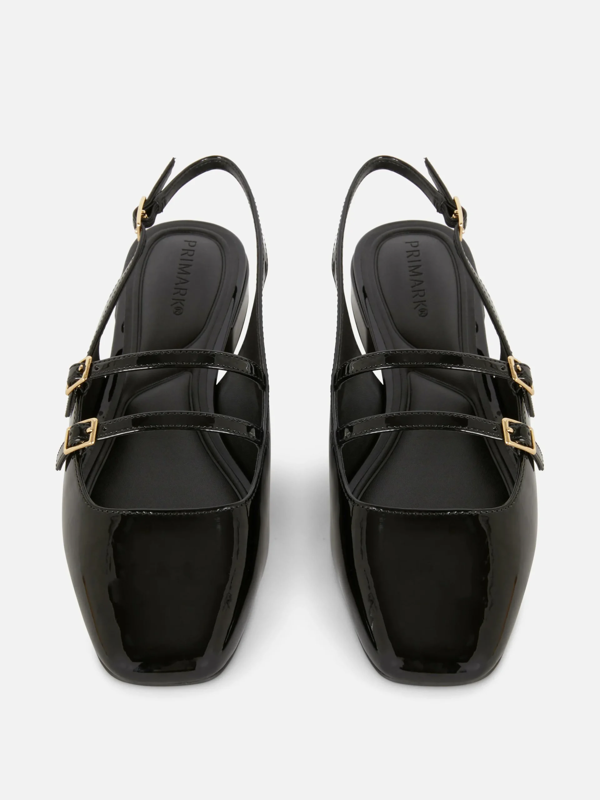 Slingback Double Strap Mary Janes