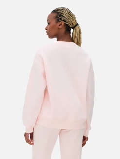 Slogan Crew Neck Sweatshirt