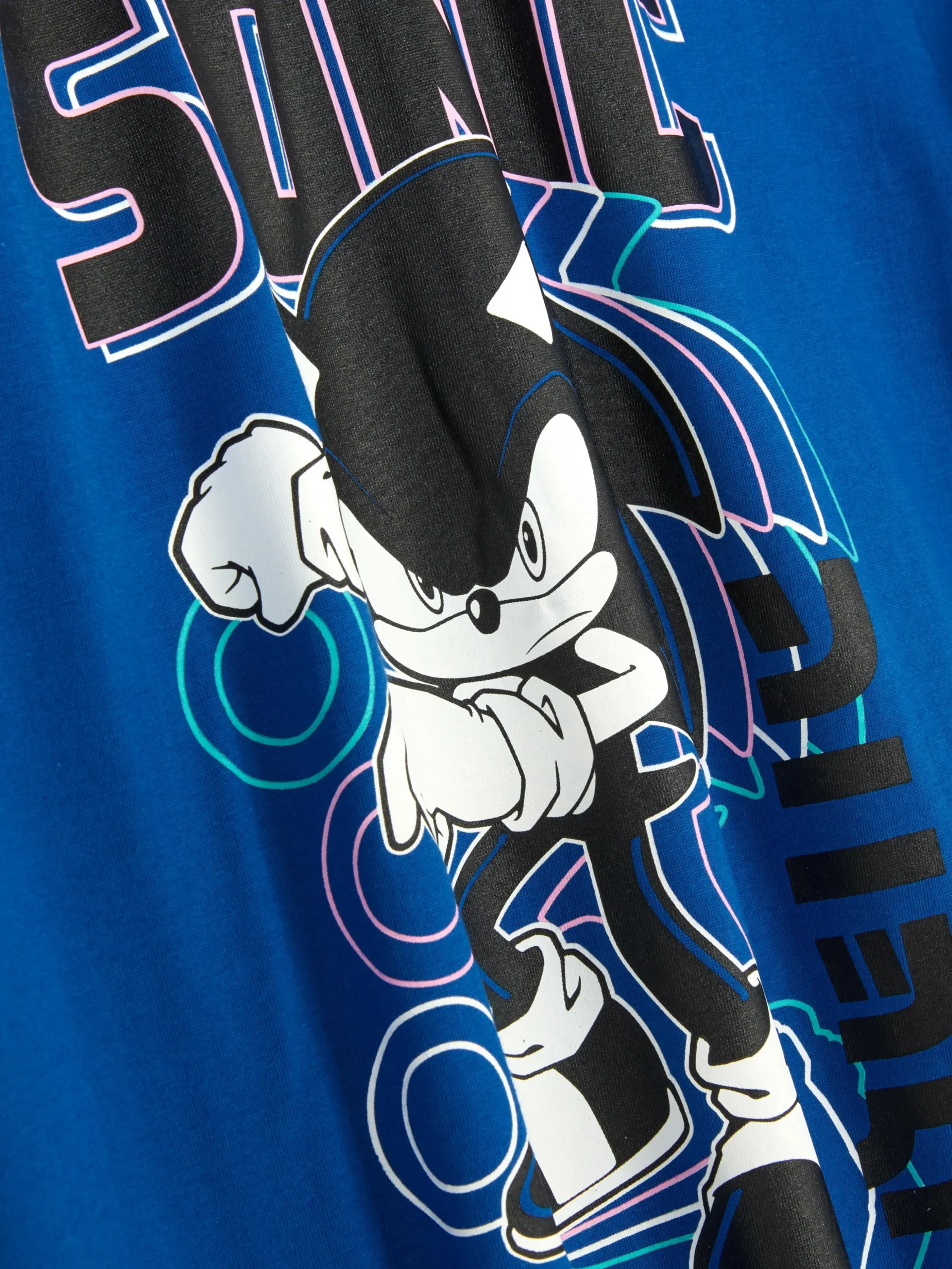 Sonic The Hedgehog Print T-Shirt
