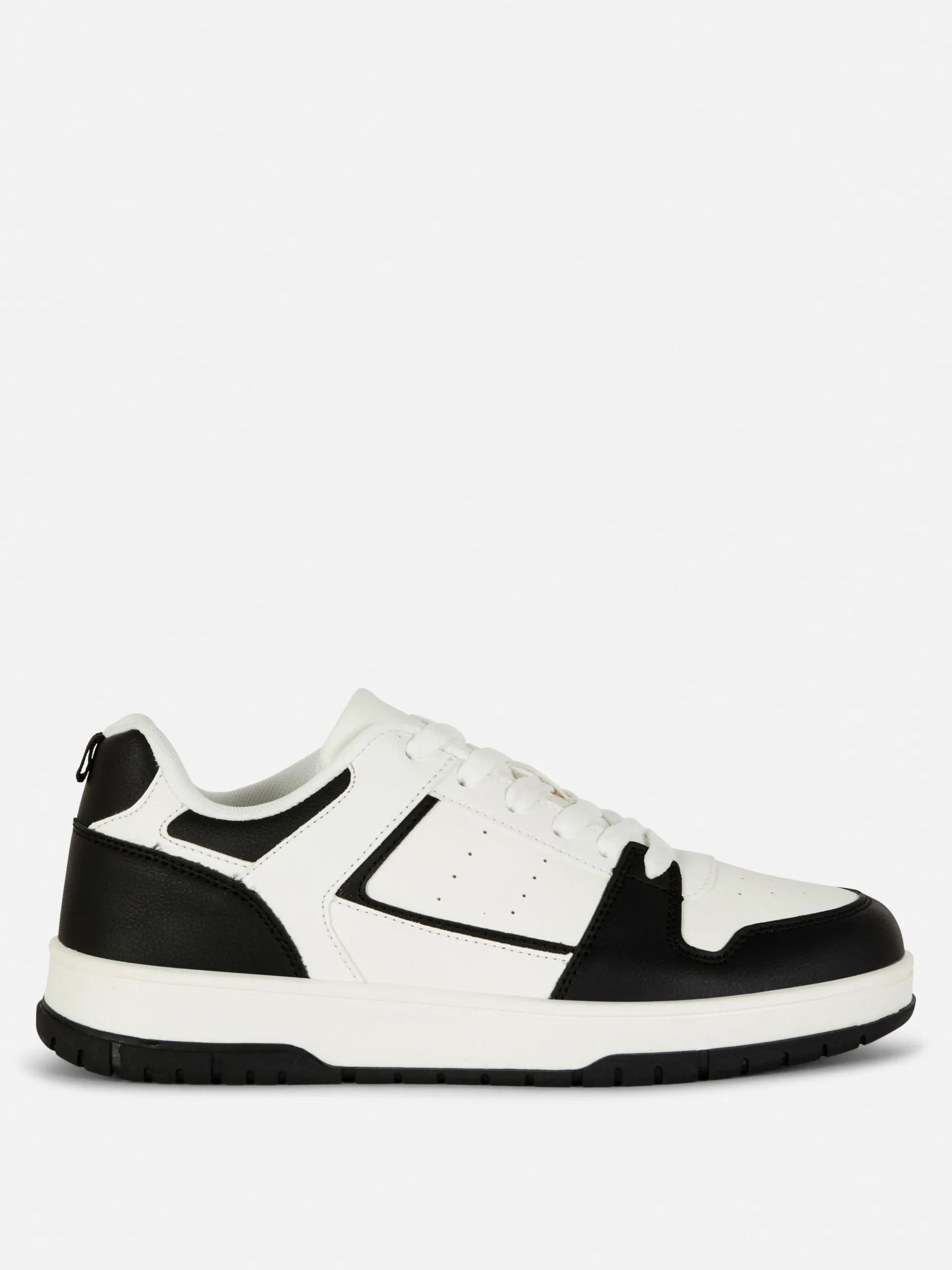 Sporty Paneled Low Tops