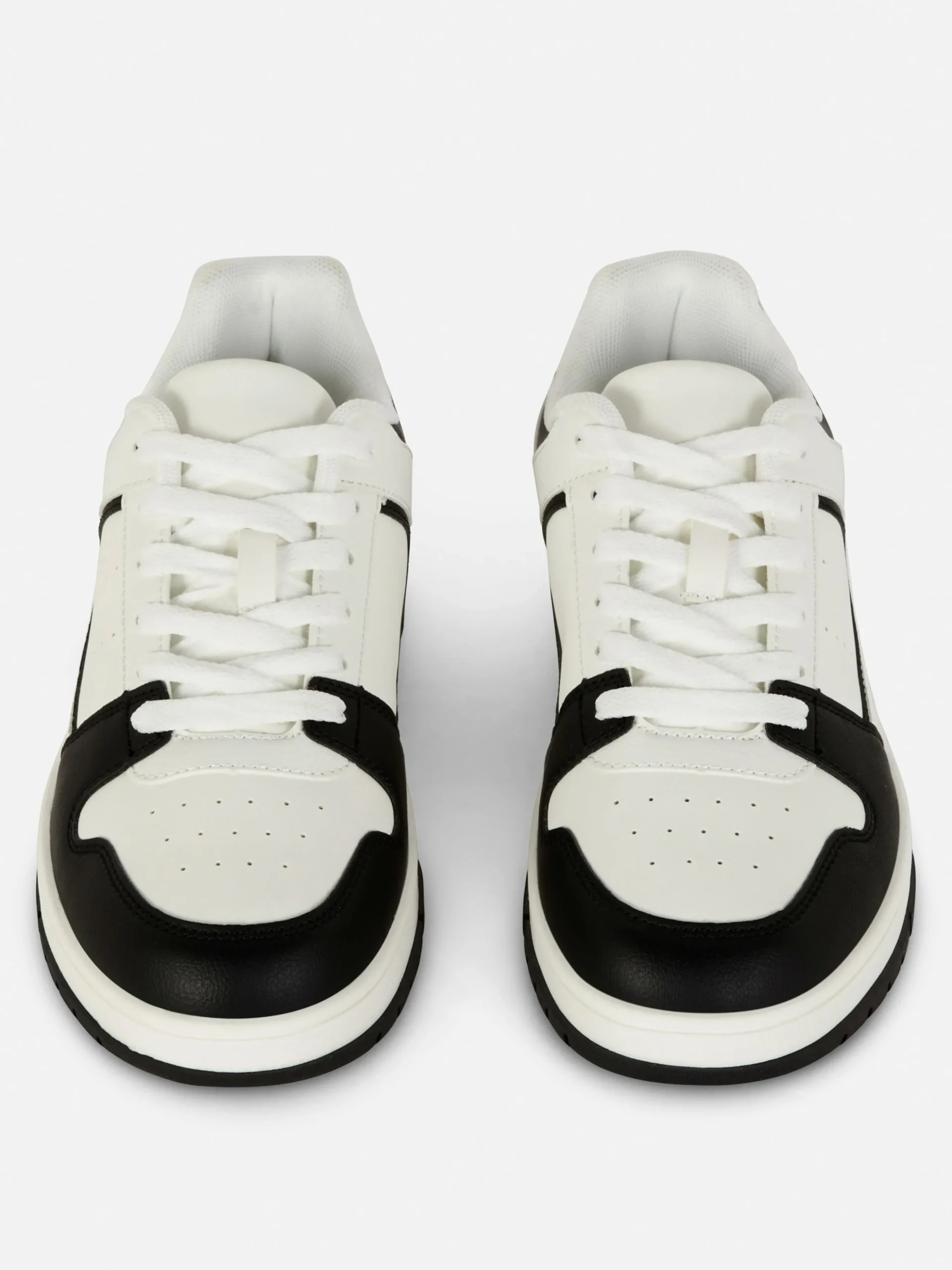 Sporty Paneled Low Tops