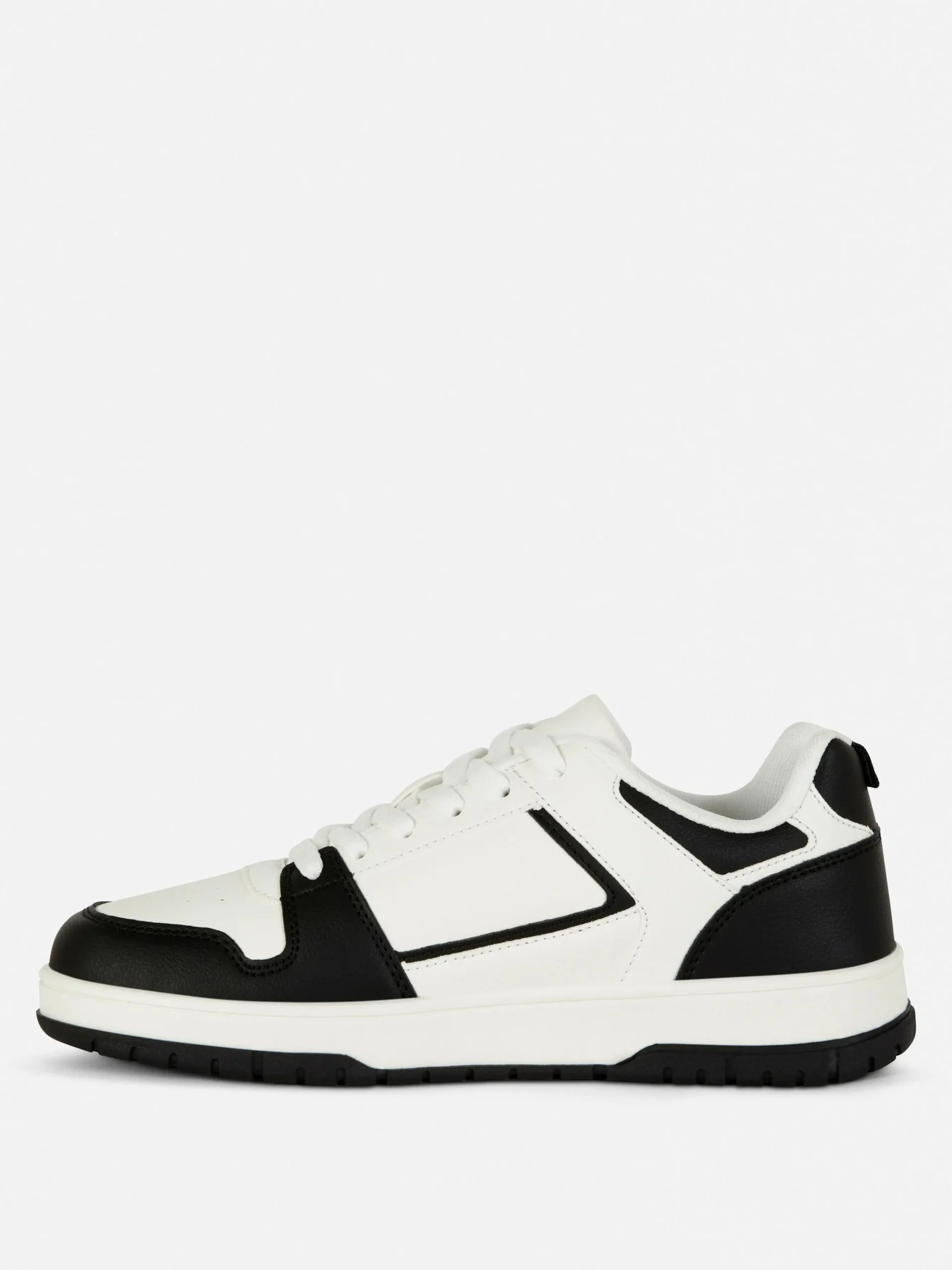 Sporty Paneled Low Tops