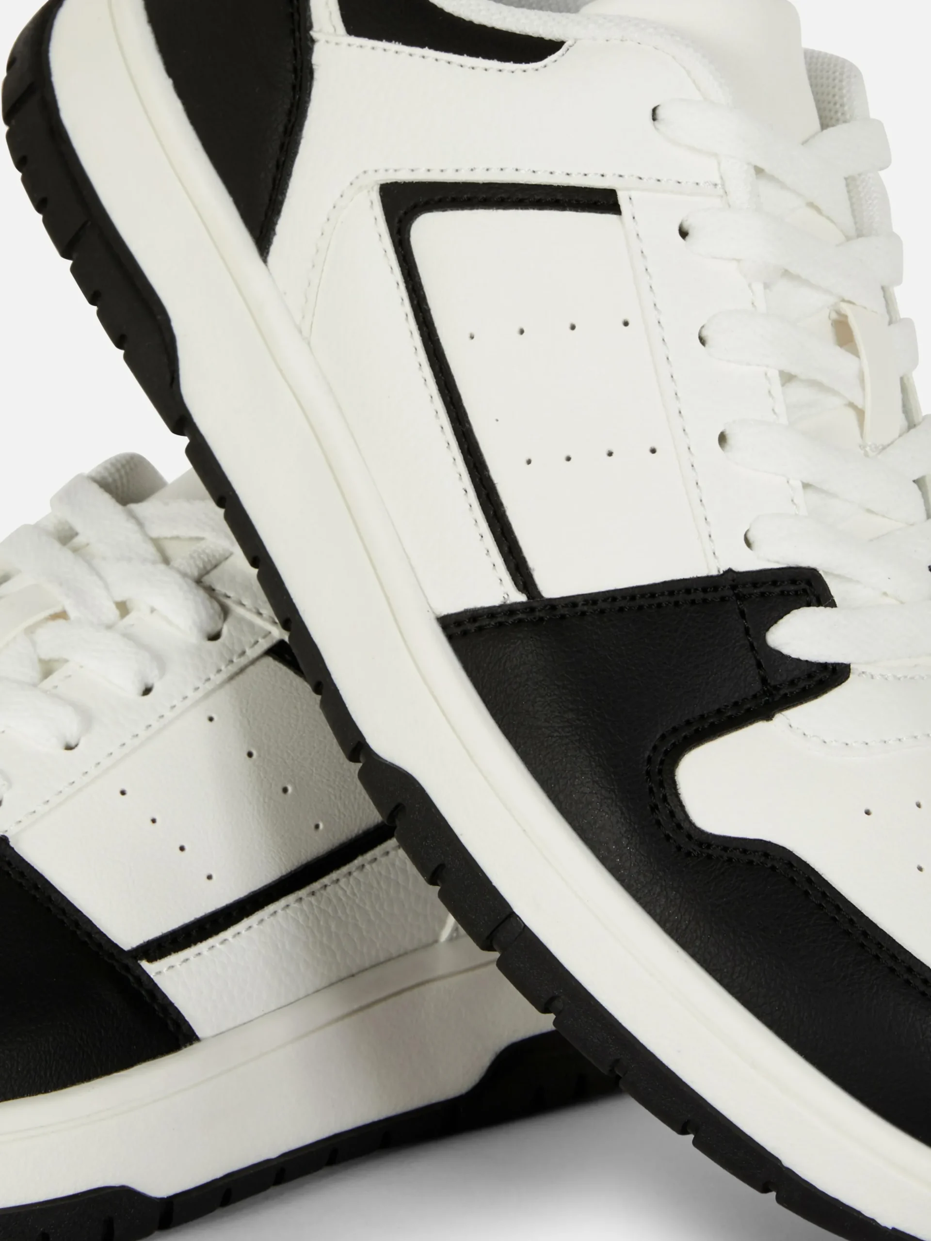 Sporty Paneled Low Tops