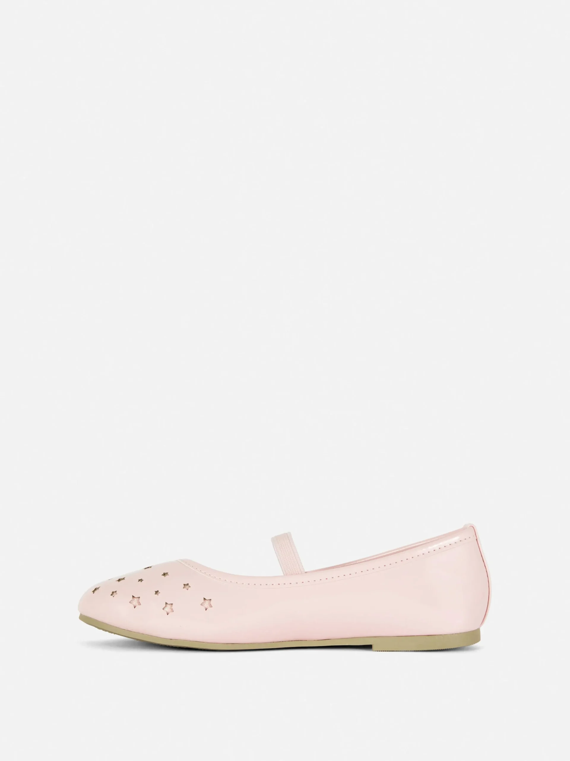 Star Laser Cut Ballet Pumps