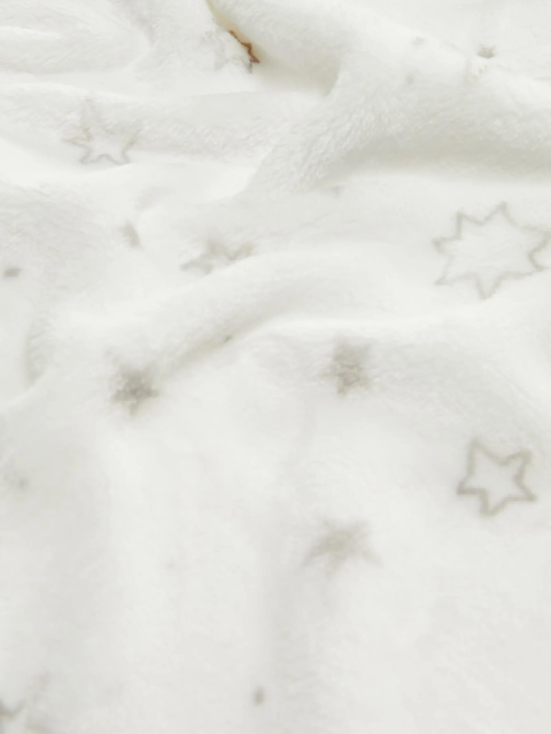 Star Print Fleece Blanket