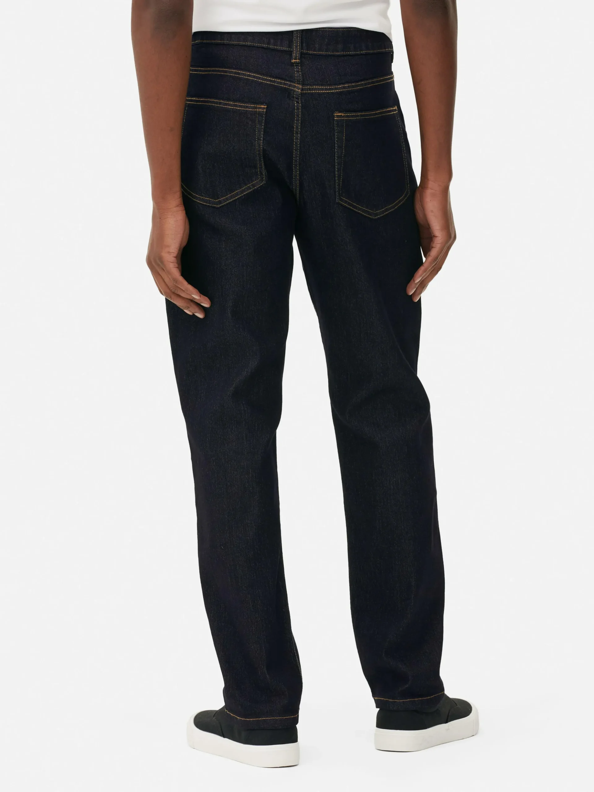 Straight Fit Denim Jeans