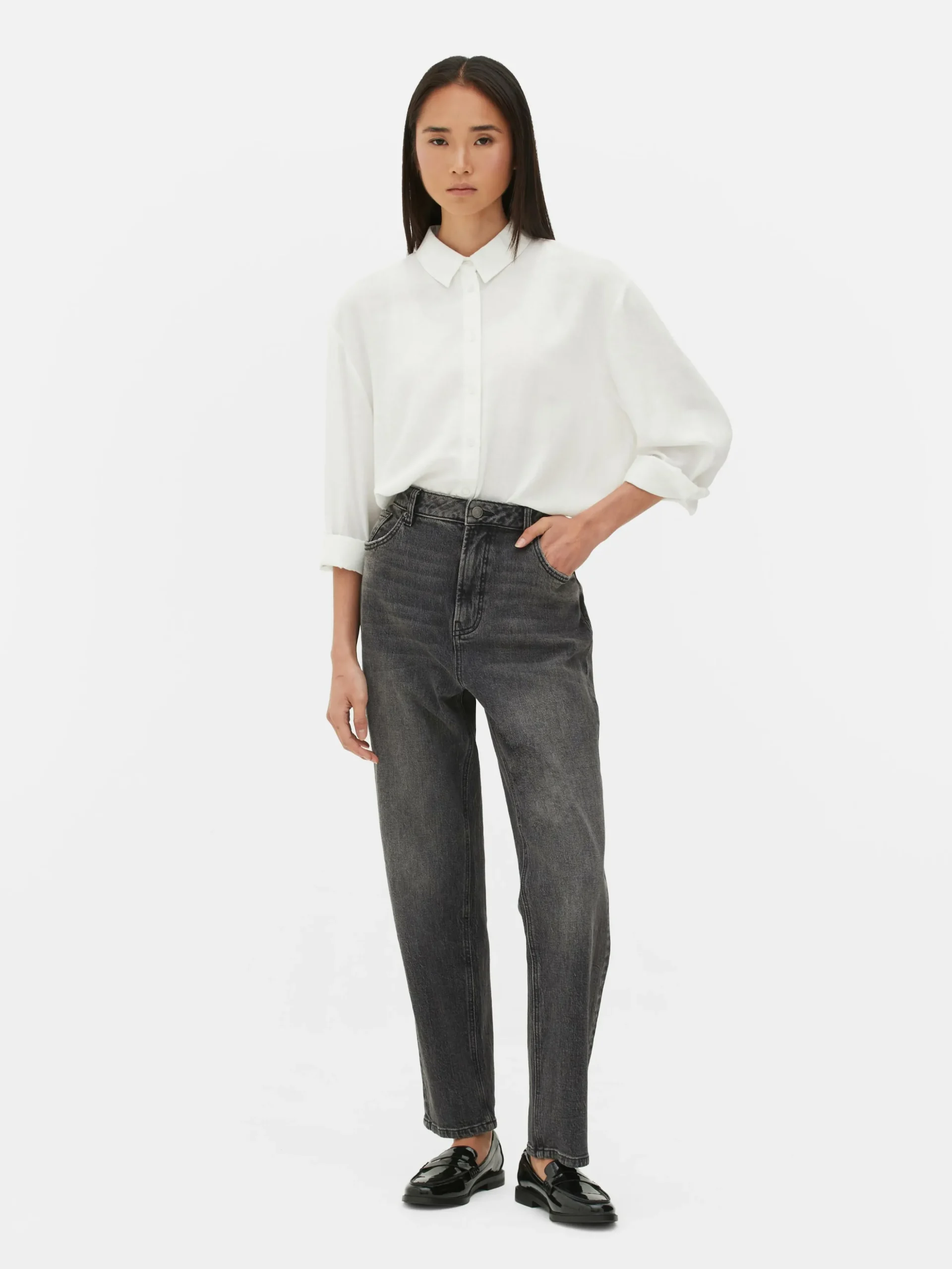 Straight Leg Slim Jeans