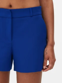 Straight Leg Tailored Shorts
