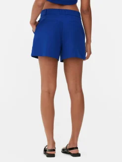 Straight Leg Tailored Shorts