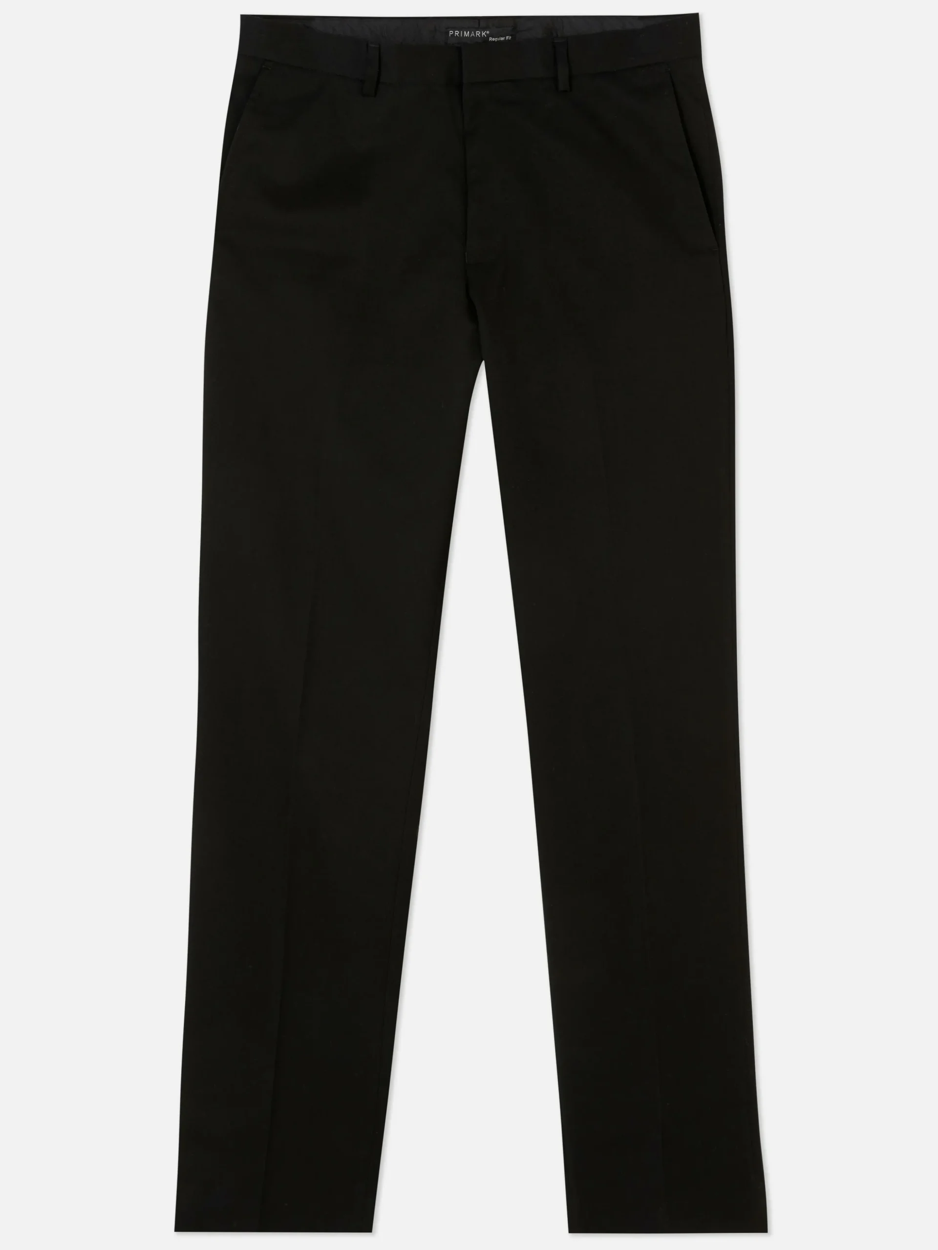 Straight Leg Twill Pants