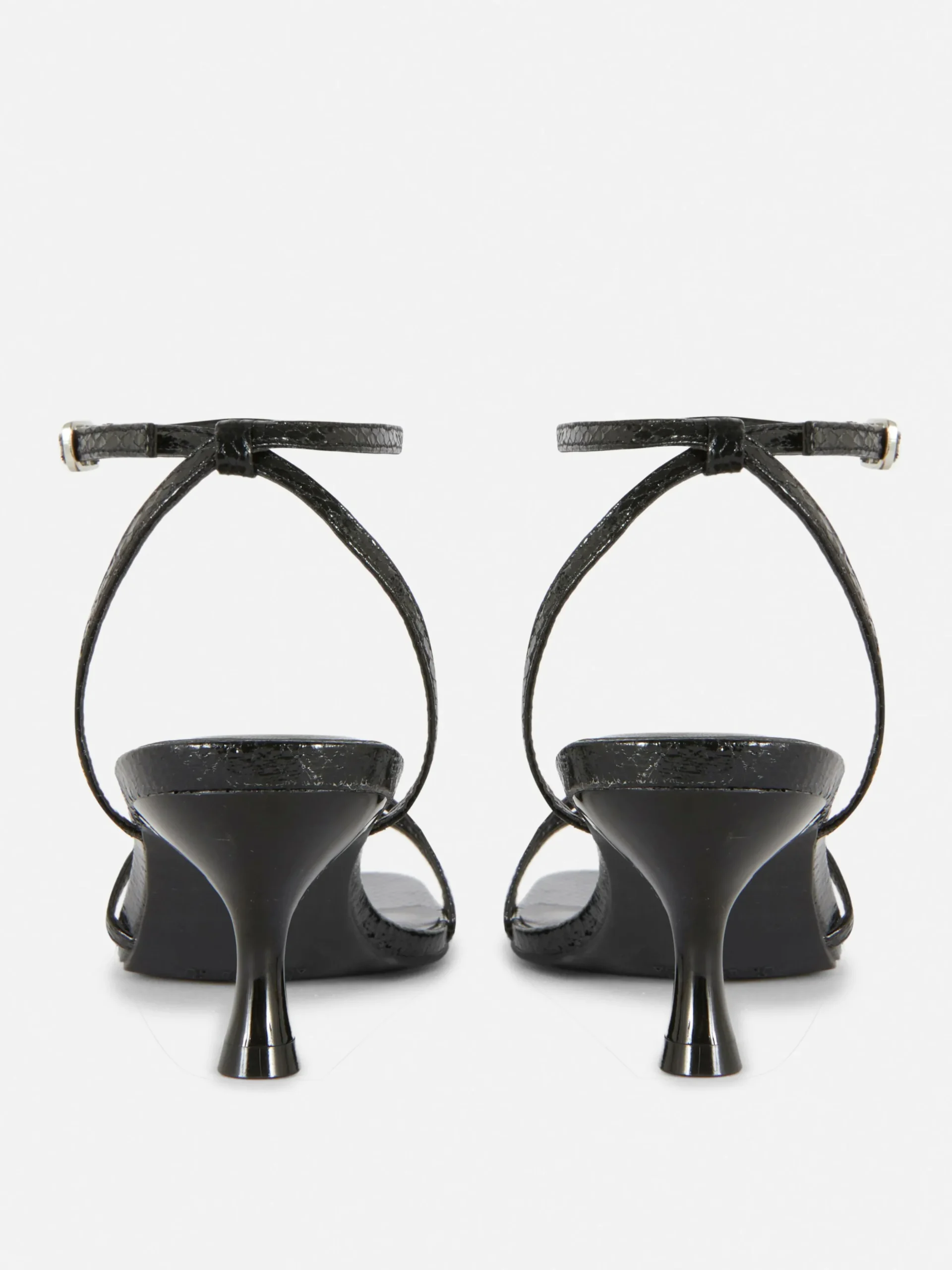 Strappy Kitten Heels