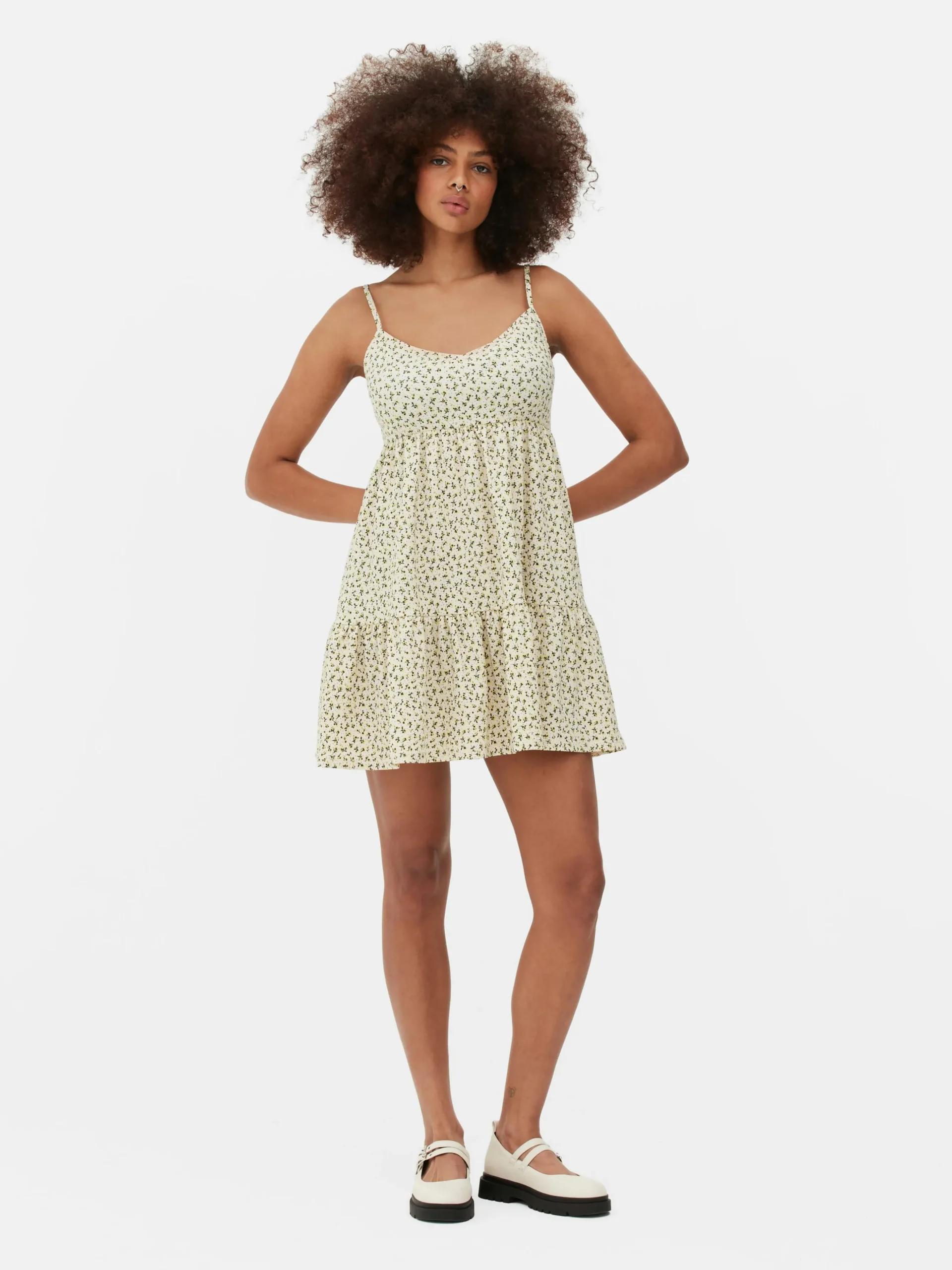 Strappy Tiered Sundress