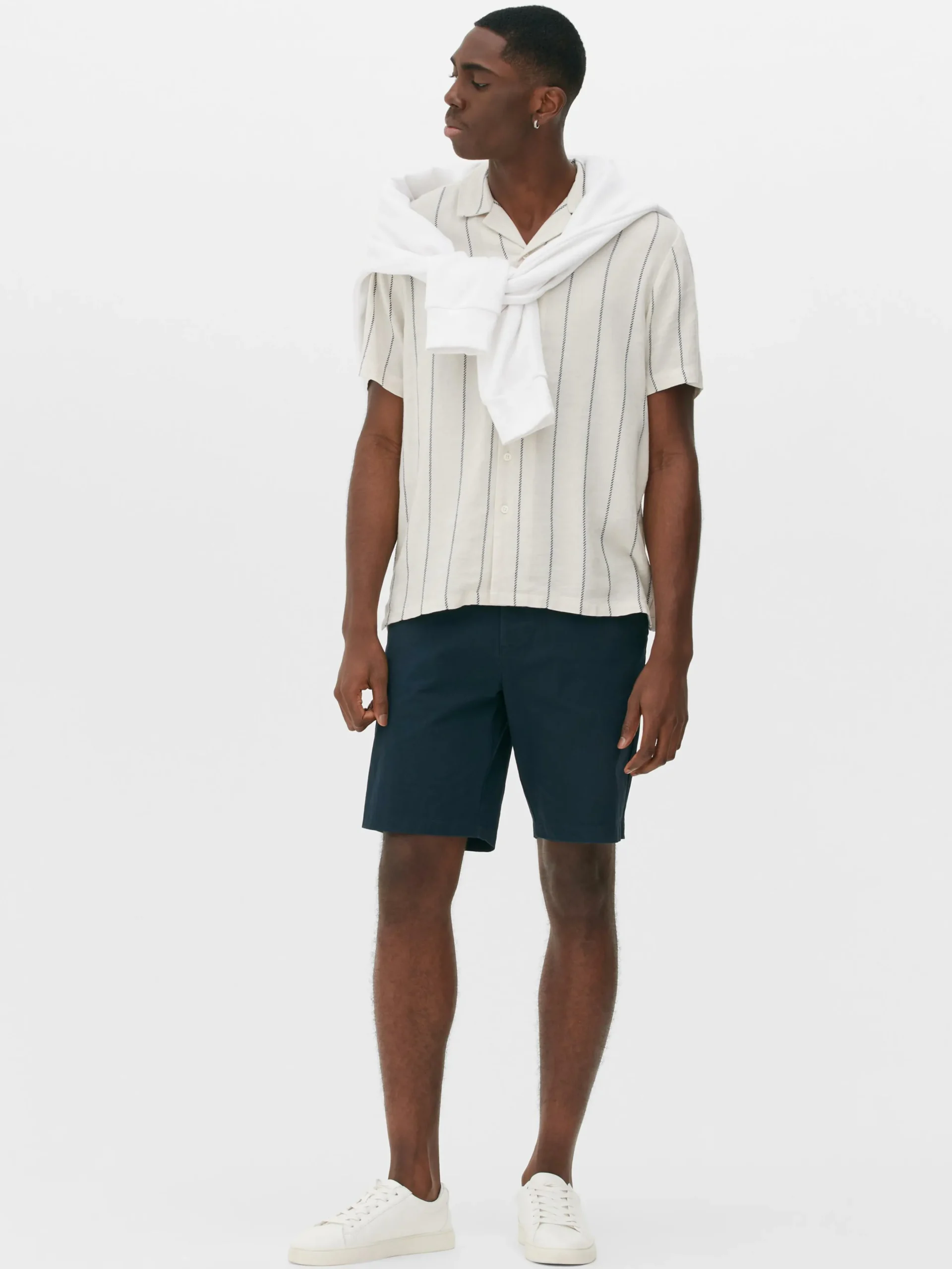 Stretch Cotton Chino Shorts