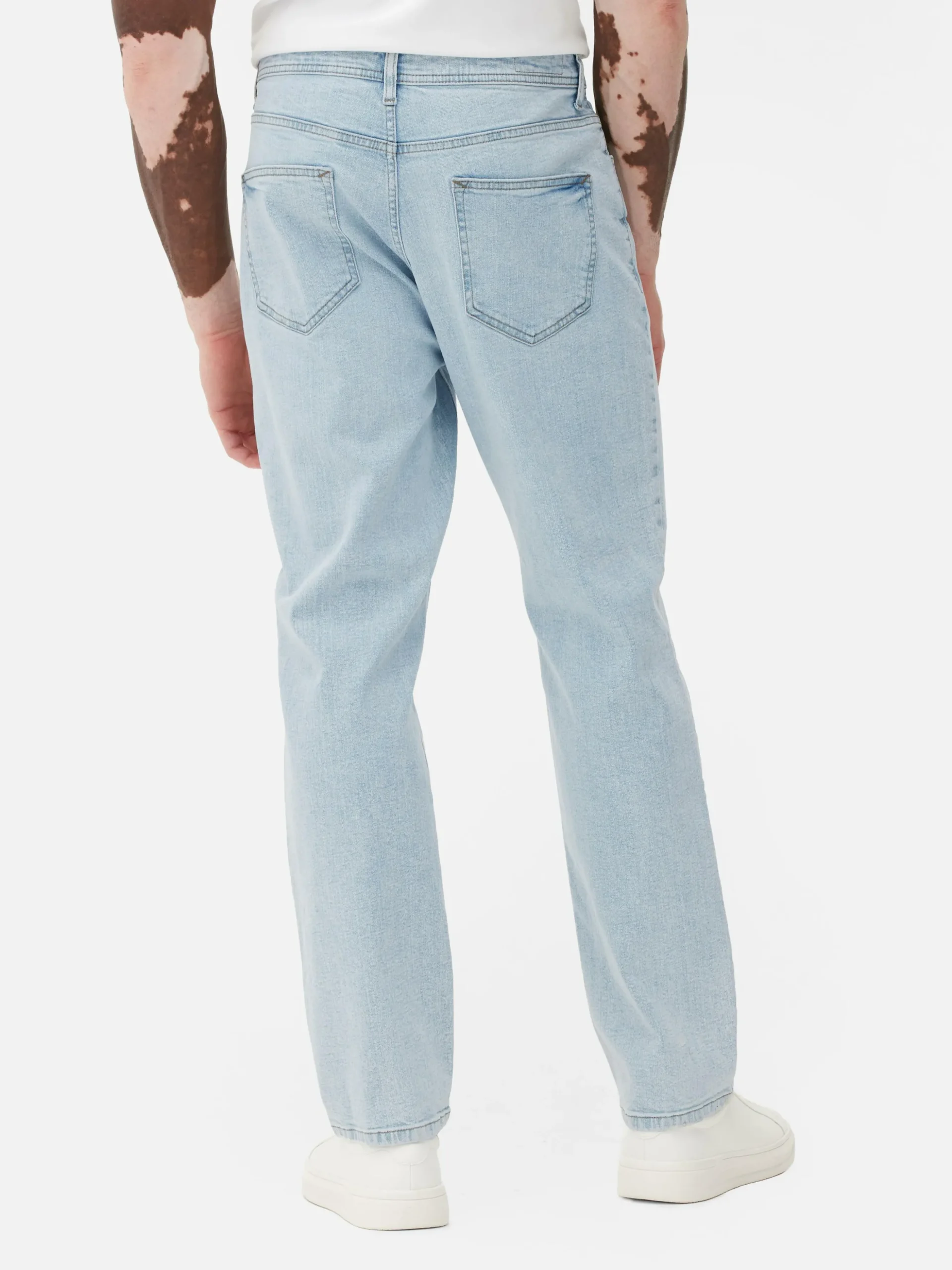 Stretch Straight Jeans