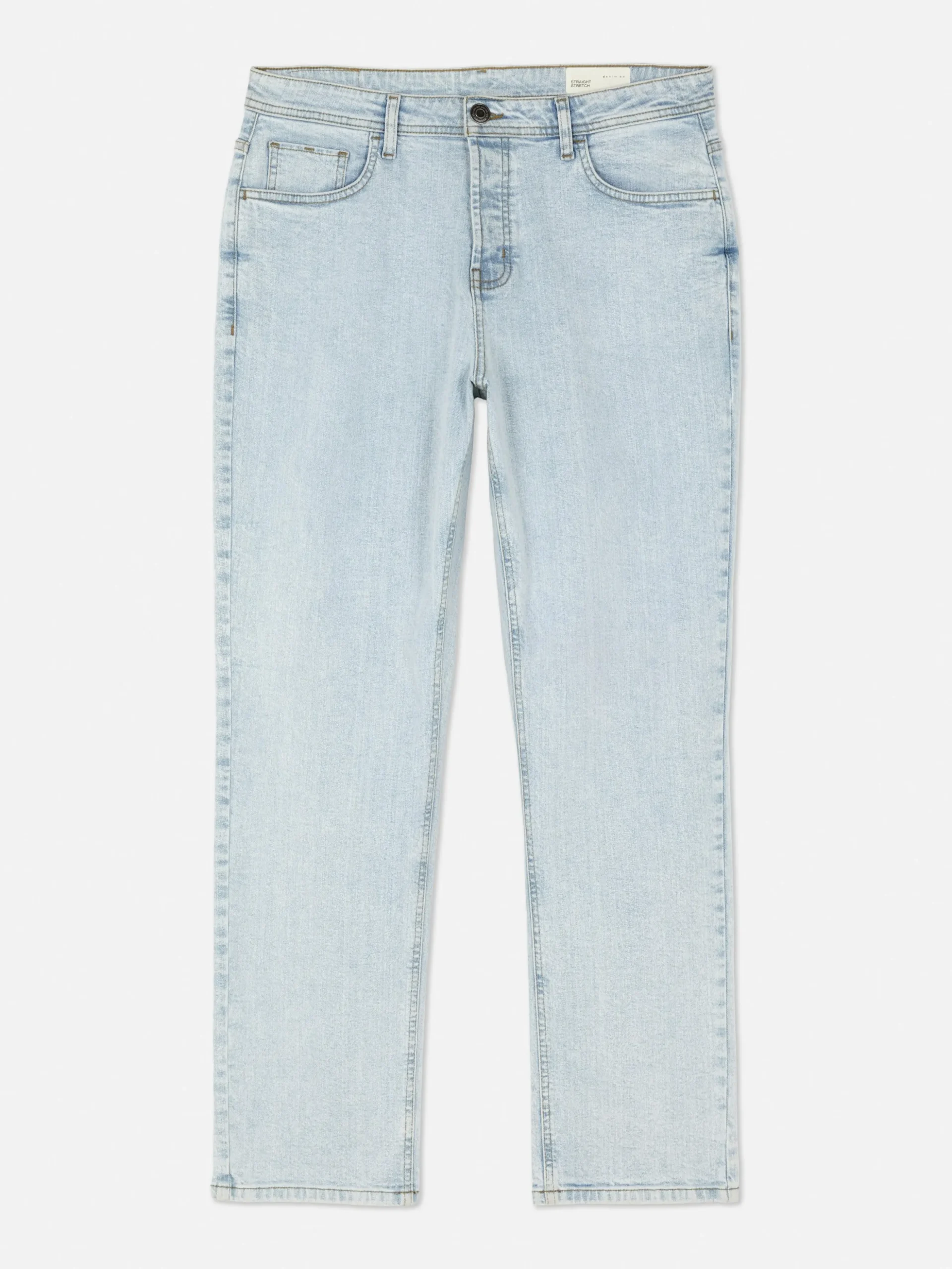 Stretch Straight Jeans