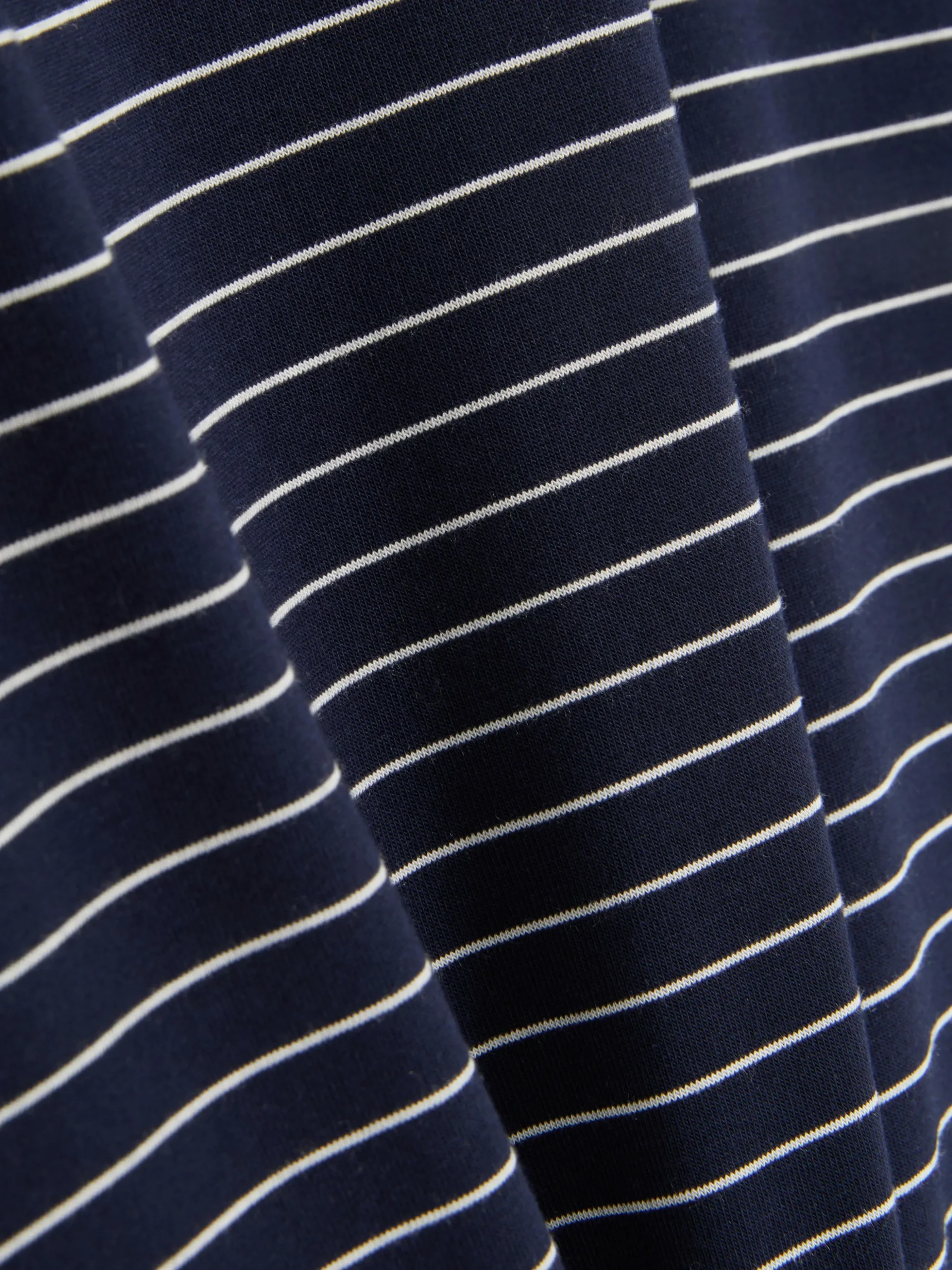 Striped Long Sleeve Pajama Top