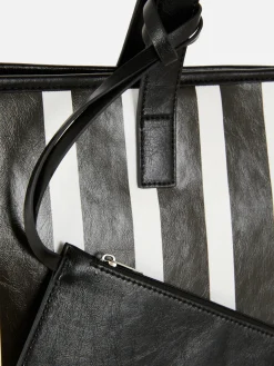 Striped Tote