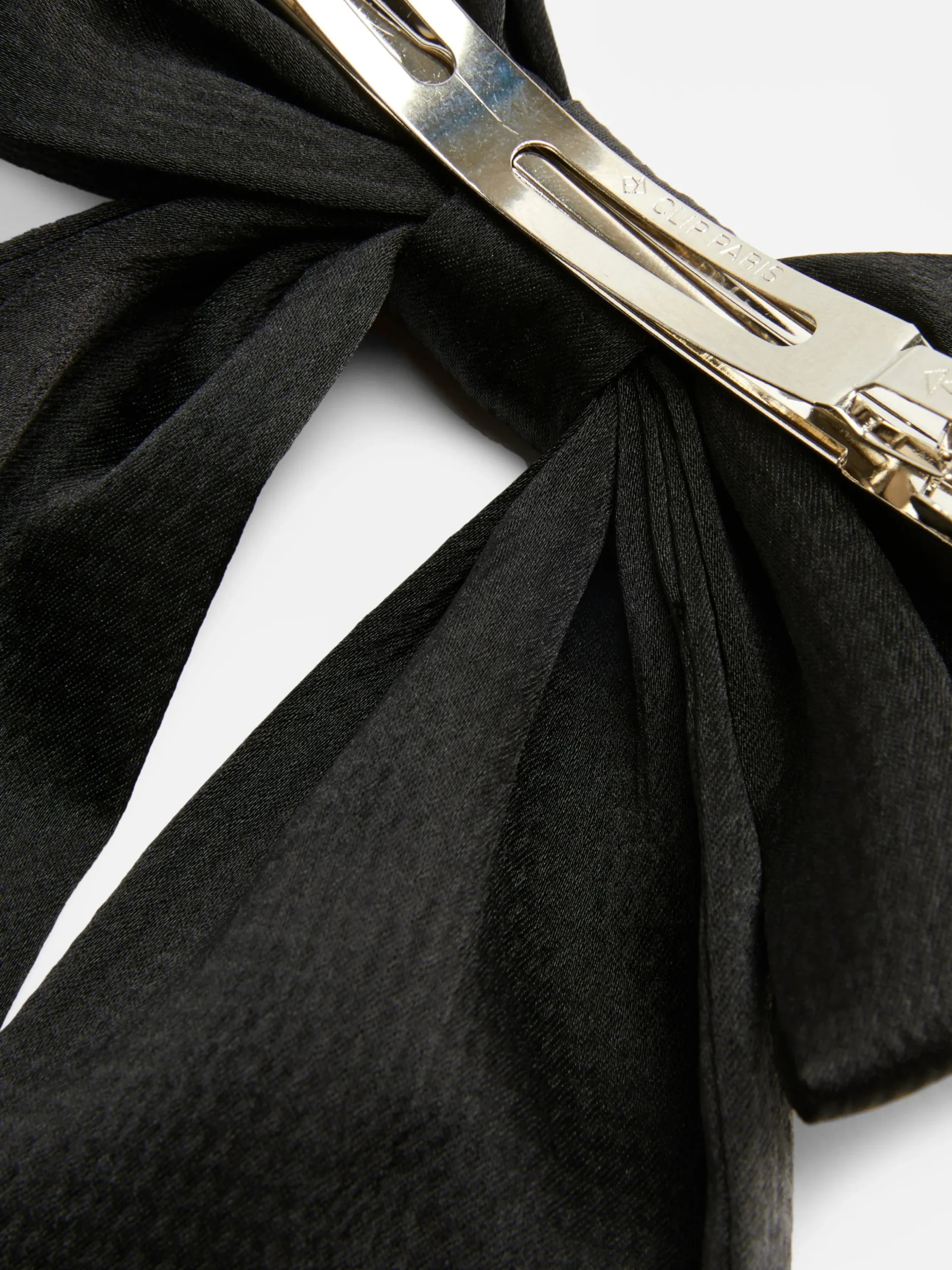 Textured Bow Hair Clip