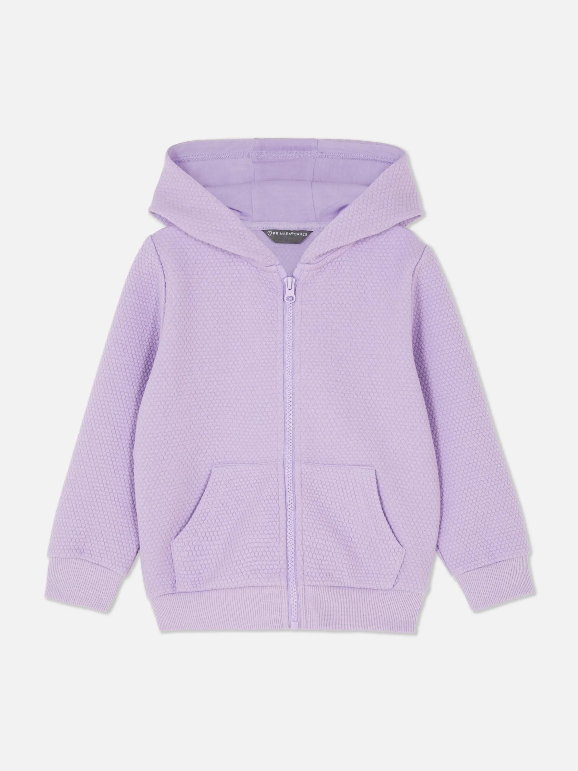 Textured Zip Hoodie
