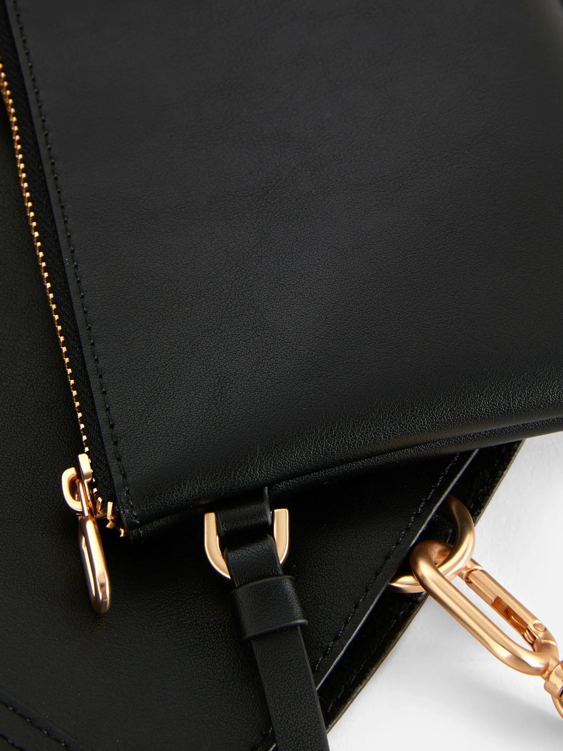 The Edit Faux Leather Large Shopper