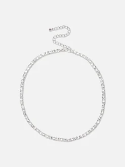 The Edit Tennis Necklace