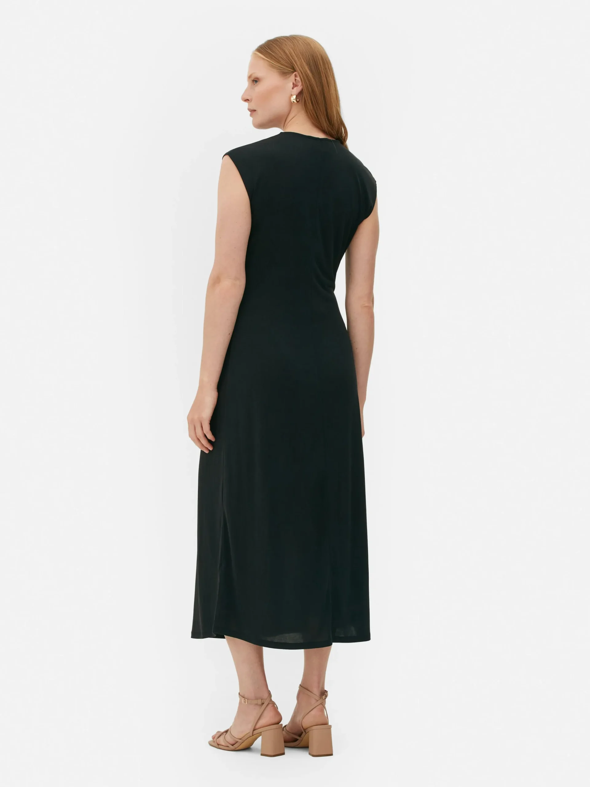 The Edit Twist Jersey Dress