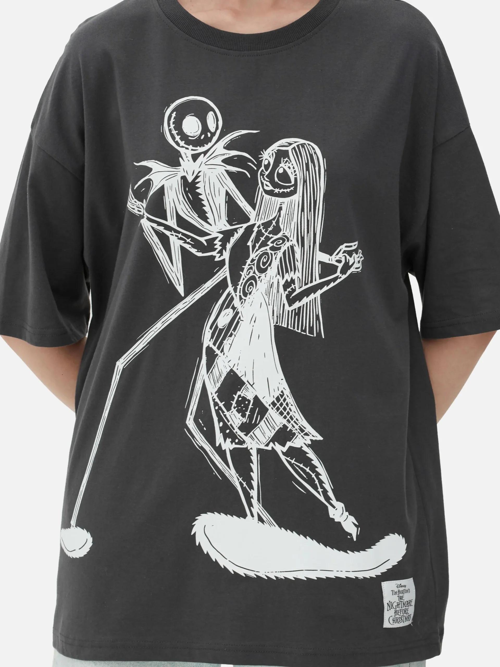 The Nightmare Before Christmas Oversized T-Shirt